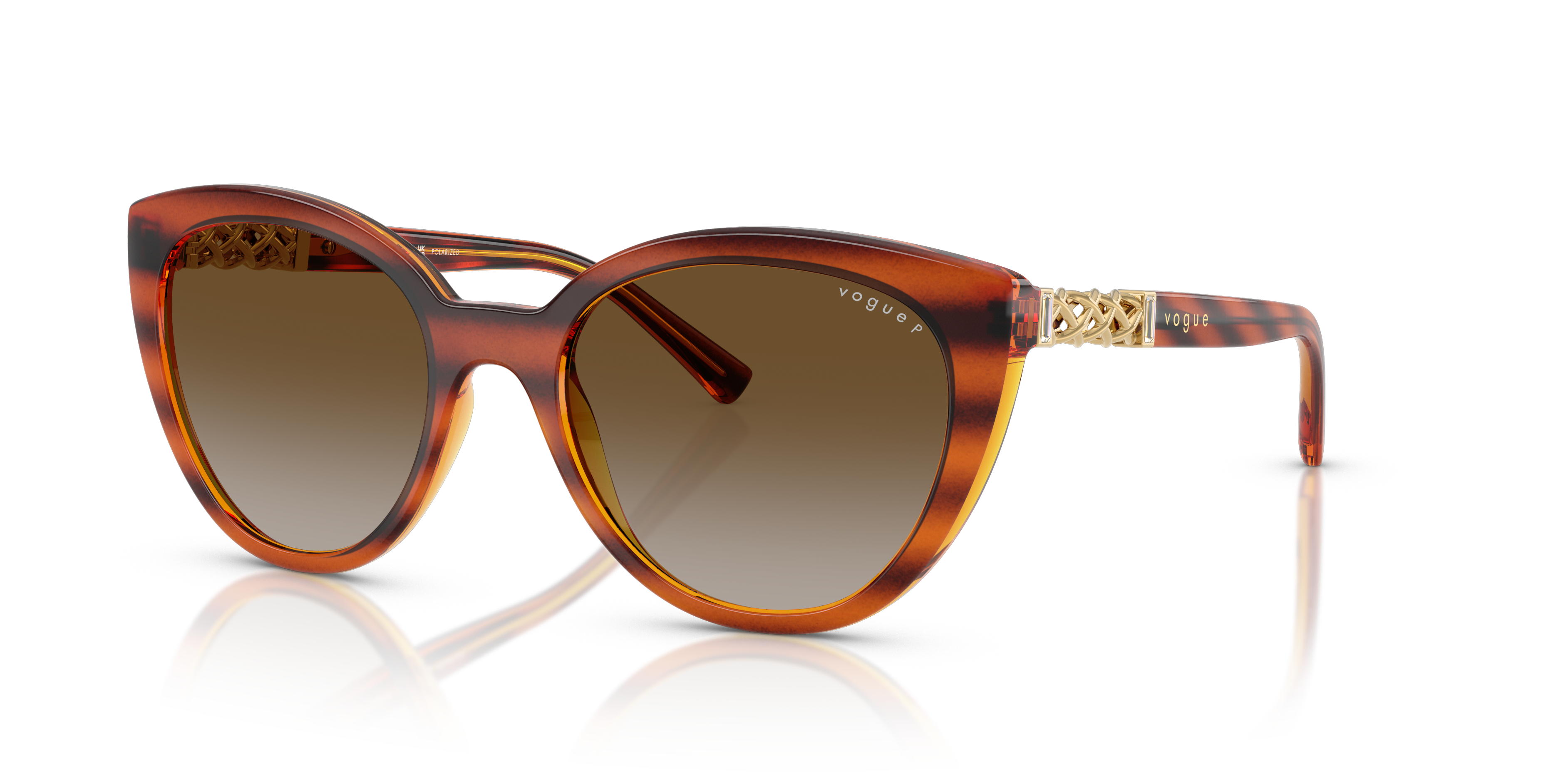 RAY-BAN RB 4429 - 672332 BLACK ON GOLD | UNISEX CALIBER 55 SUNGLASSES 
