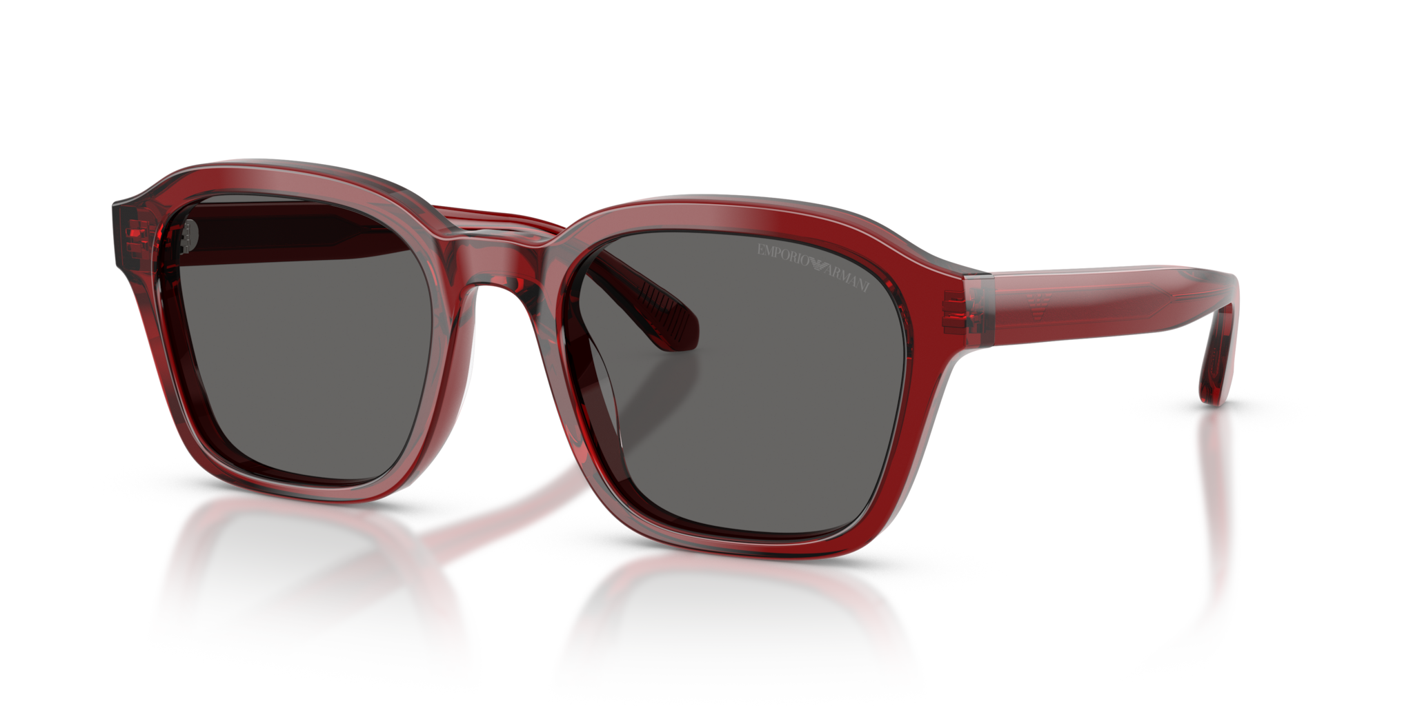Occhiali da Sole Uomo Emporio Armani 0EA4245U Rossi Trasparenti