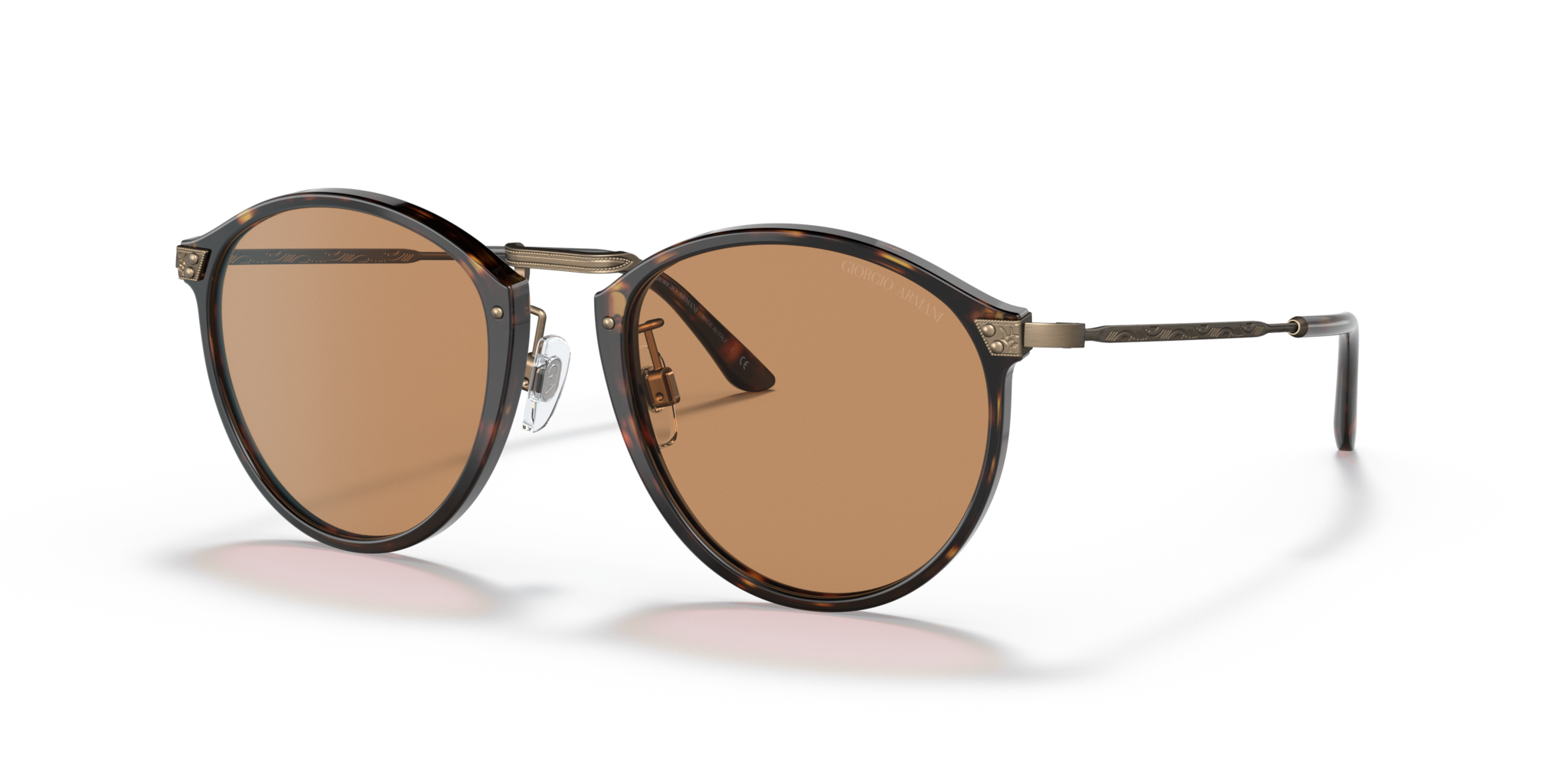 Occhiali da Sole Giorgio Armani 318SM Uomo Havana Originali