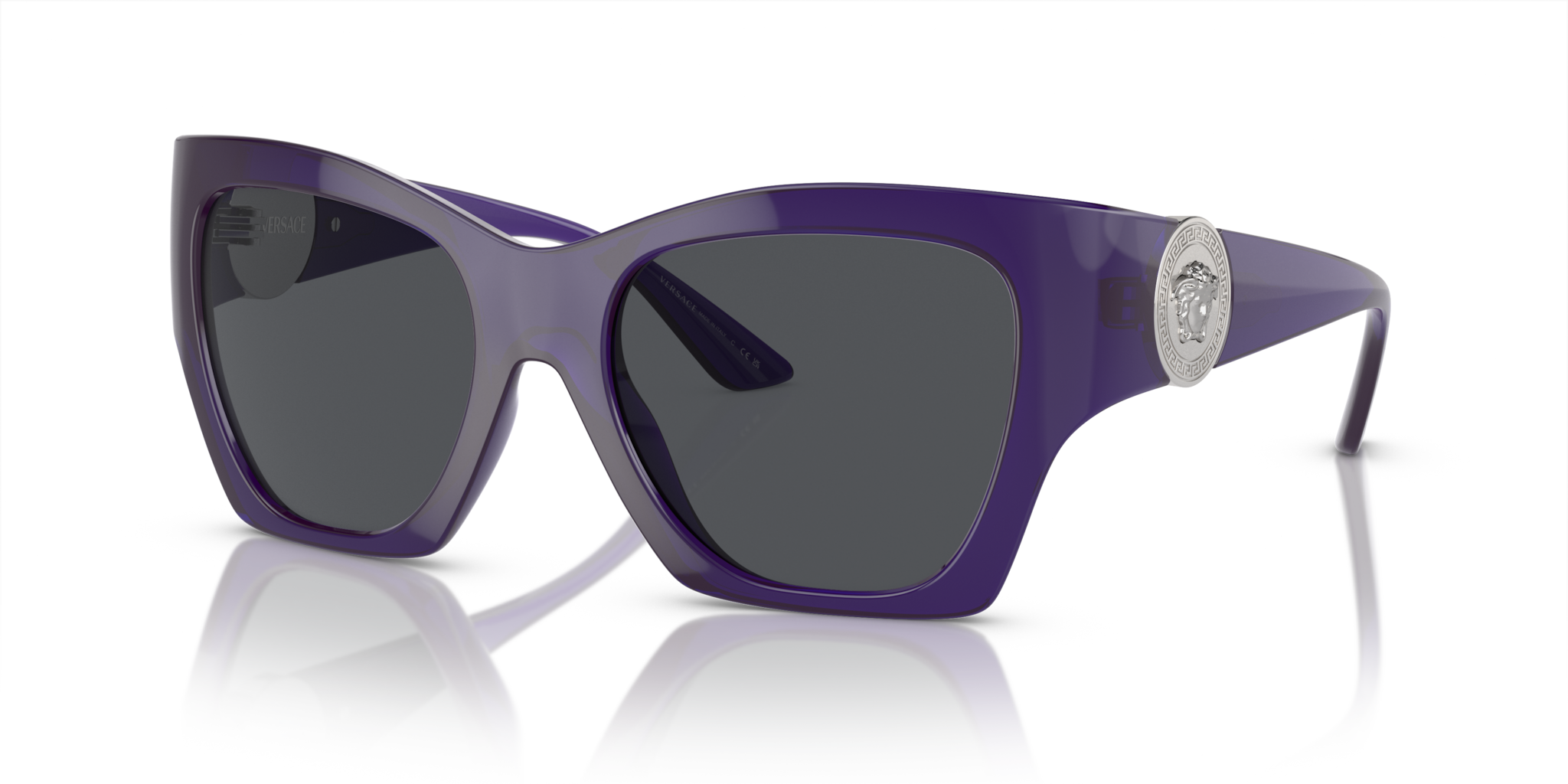Occhiali da Sole Donna Versace VE4452 Viola Trasparente | Originali