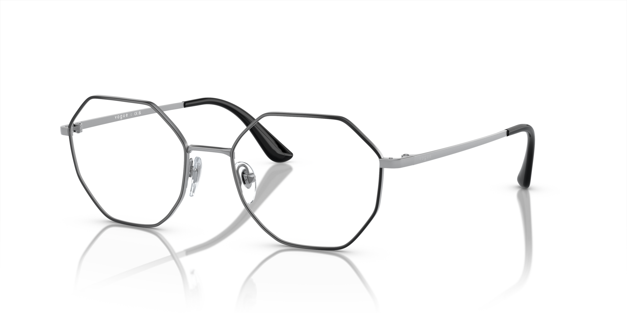 Occhiali da Vista Donna Vogue Eyewear 0VO4094 Nero Argento
