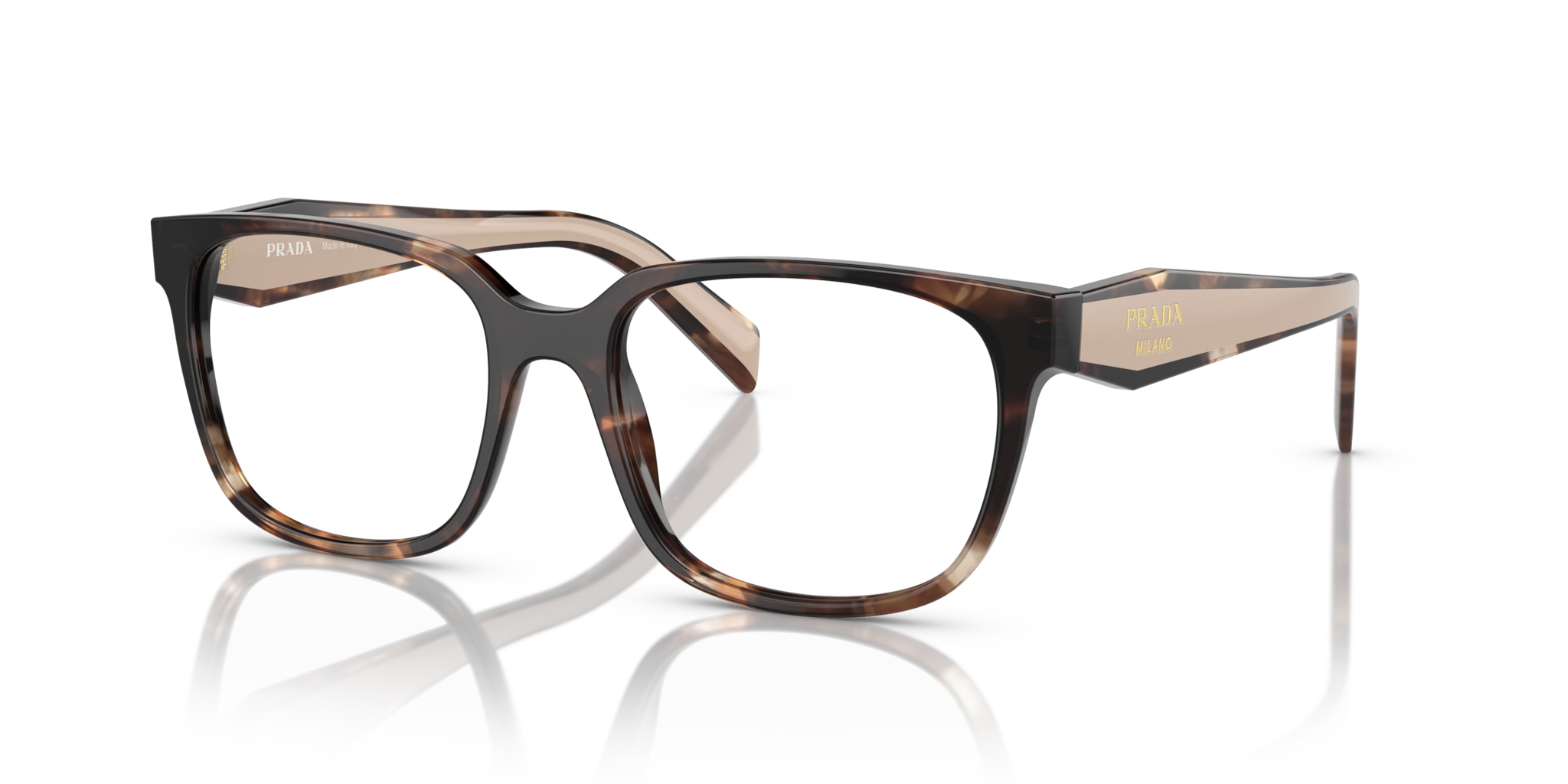 Occhiali da Vista Prada 0PR 17ZV Donna - Caramel Havana