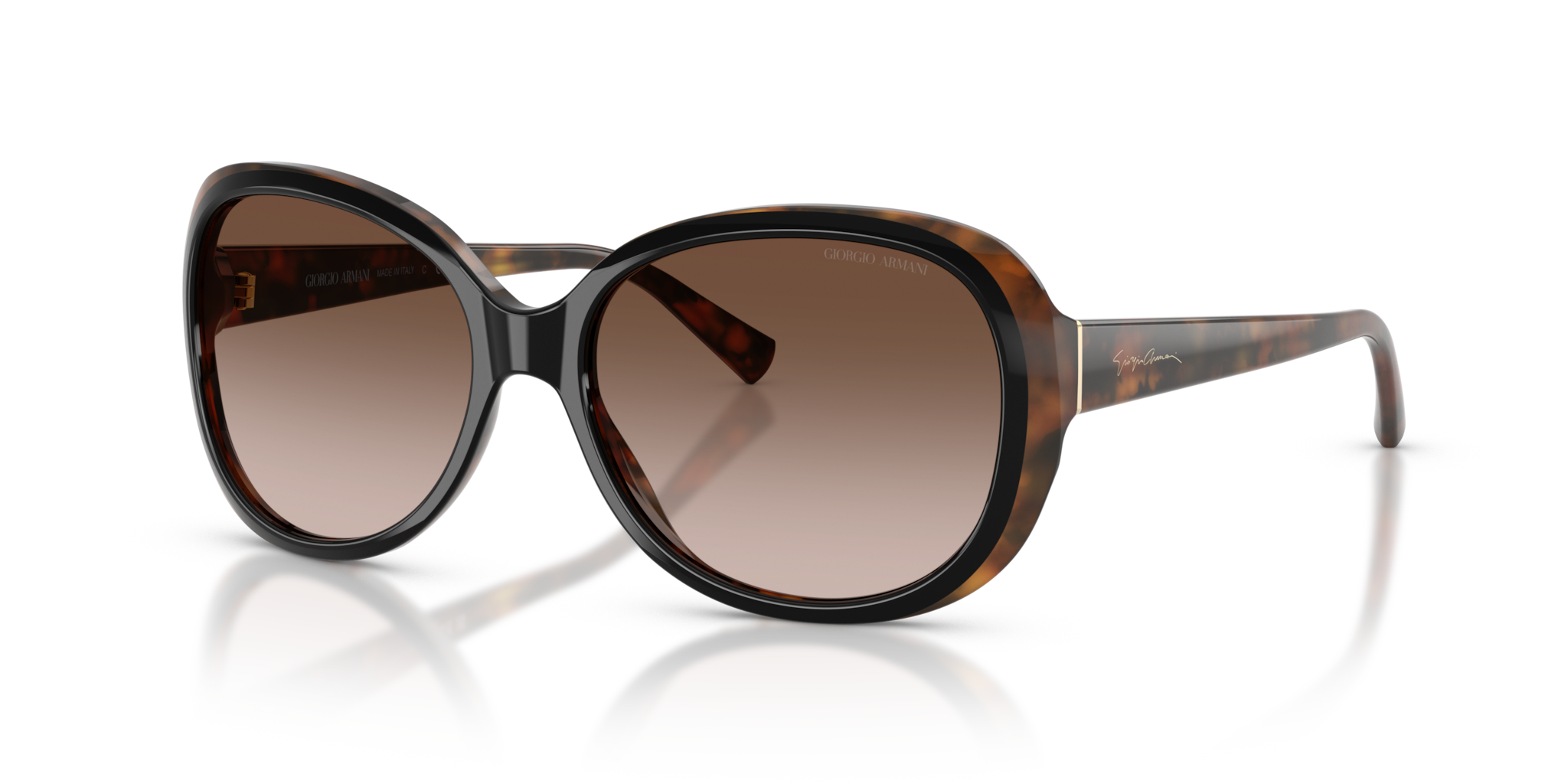Occhiali da sole Giorgio Armani AR8047 donna Top Black Havana