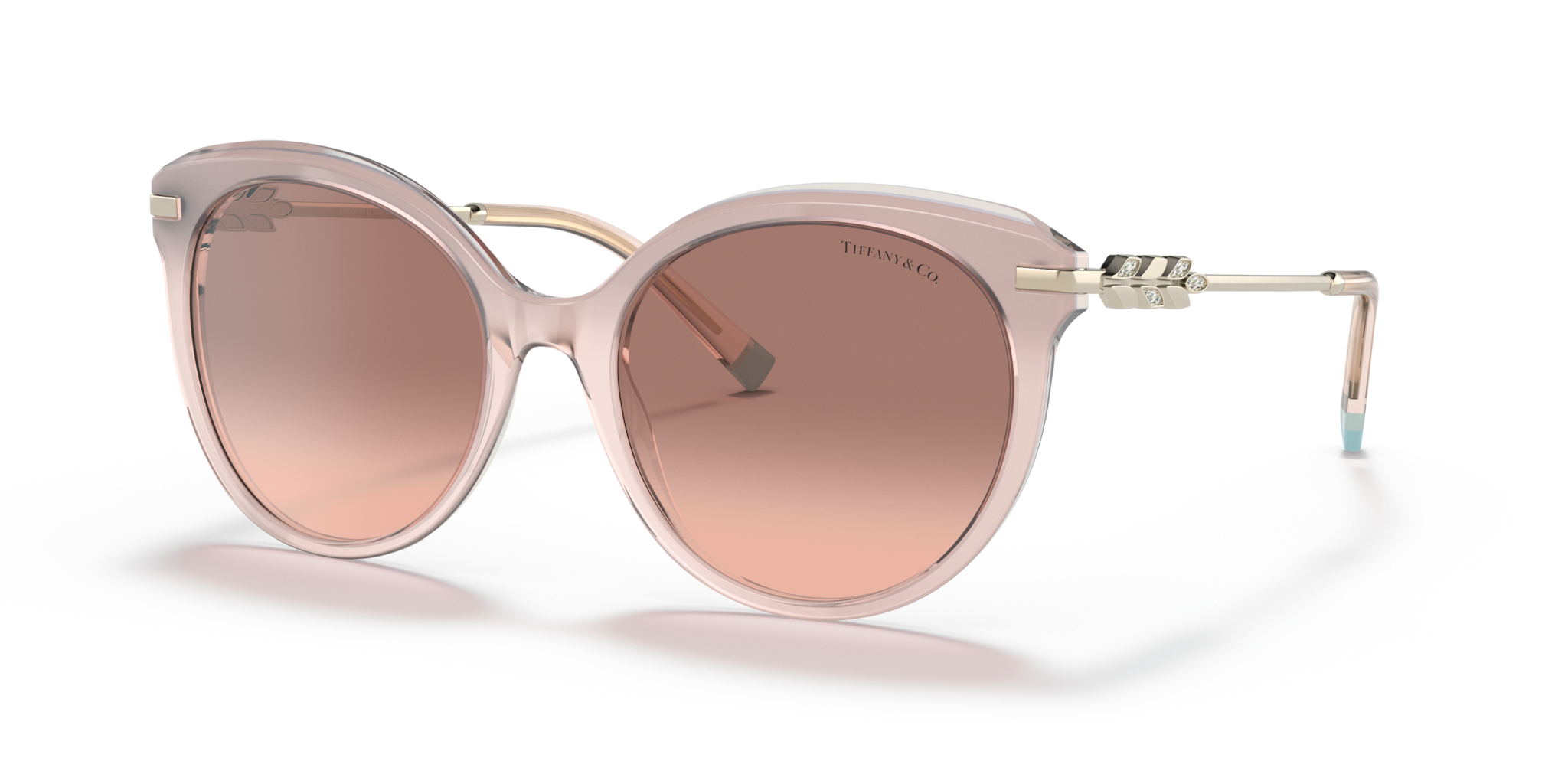 Occhiali da Sole Tiffany Donna TF4189B Rosa Milky Pink