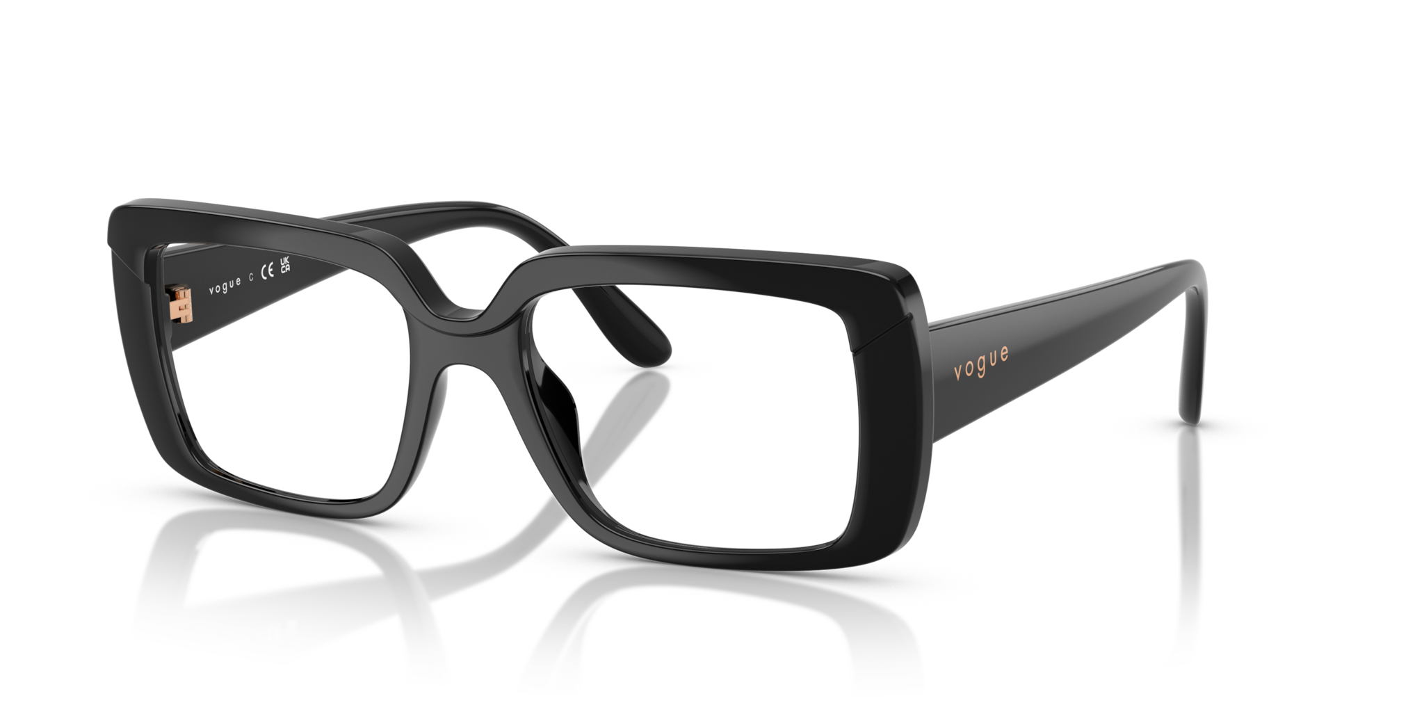 Occhiali da Vista Donna Vogue Eyewear 0VO5636U Neri | Eleganza Chic