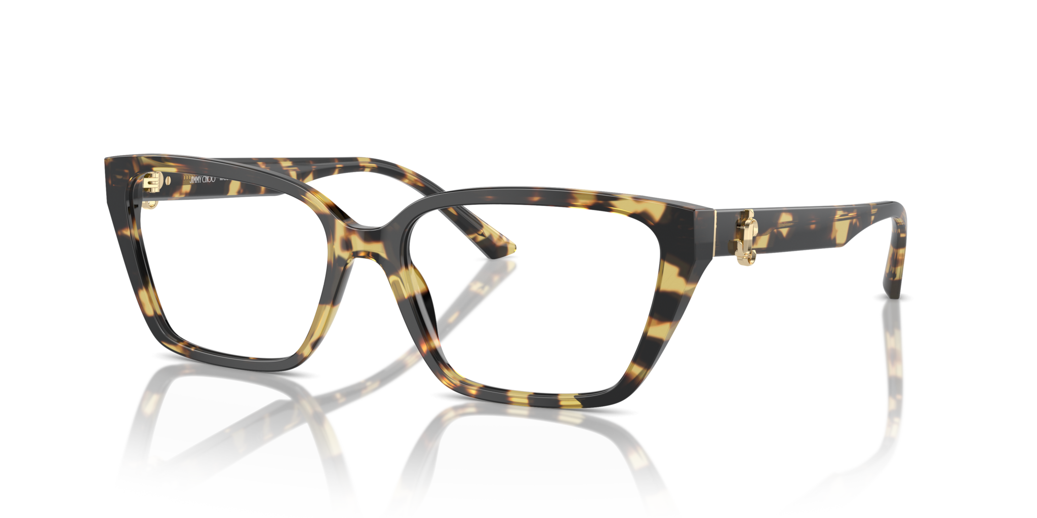 Jimmy Choo 0JC3008: Occhiali da Vista Donna Yellow Havana