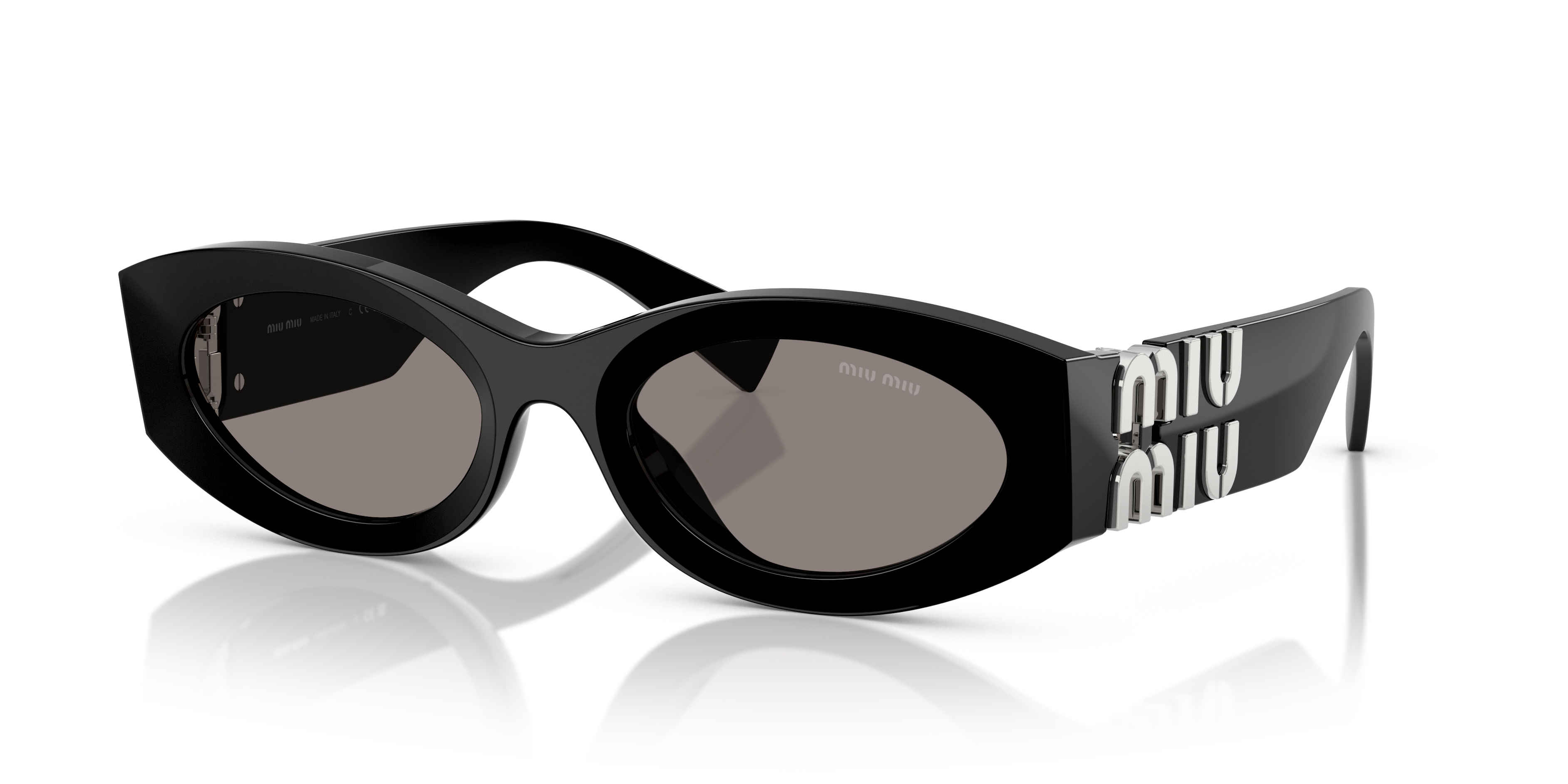 Occhiali da Sole Miu Miu 0MU 11WS Neri – Stile Cat Eye Donna