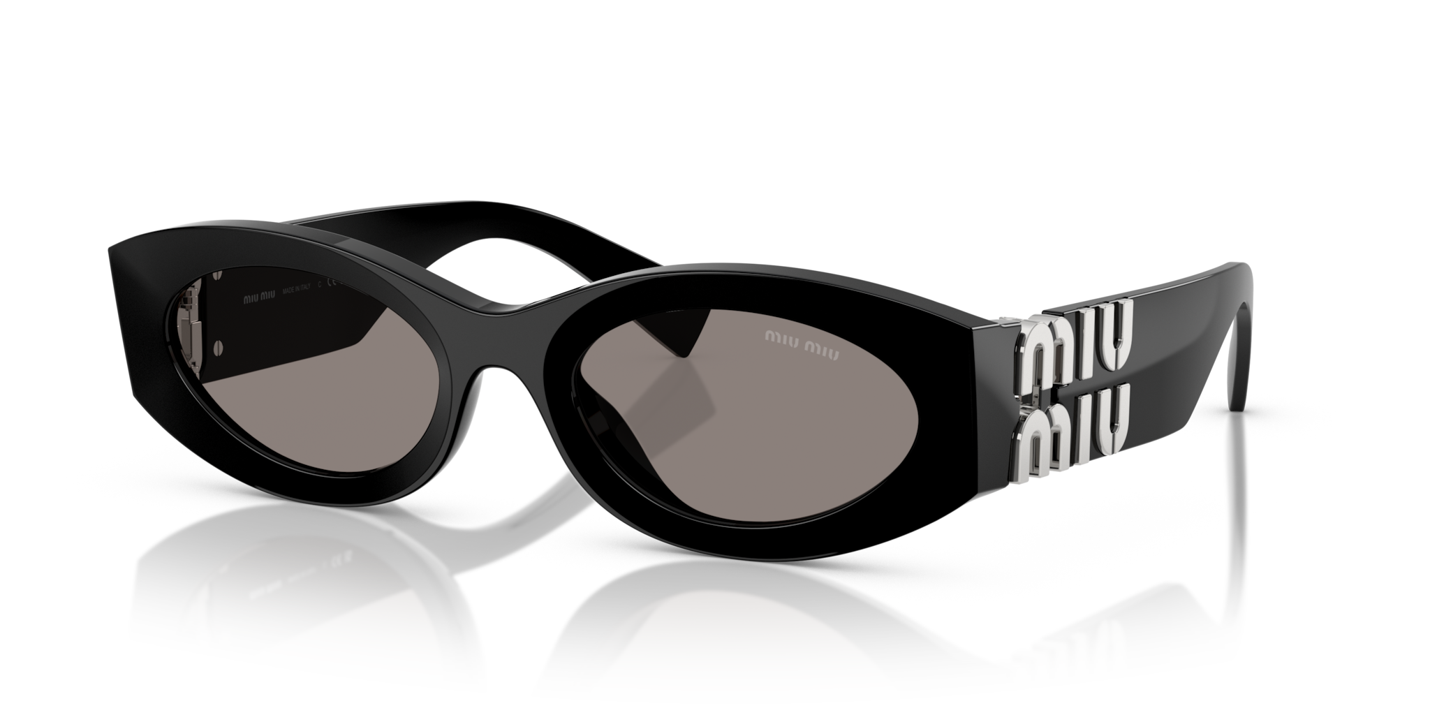 Occhiali da Sole Miu Miu 0MU 11WS Neri – Stile Cat Eye Donna