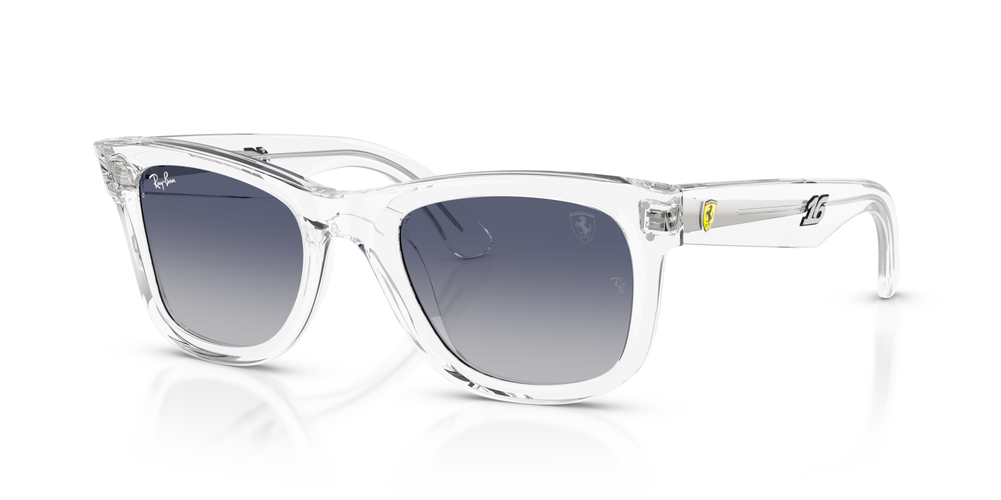 Occhiali da Sole Ray-Ban Charles Leclerc RBR0502SM Trasparenti | Edizi
