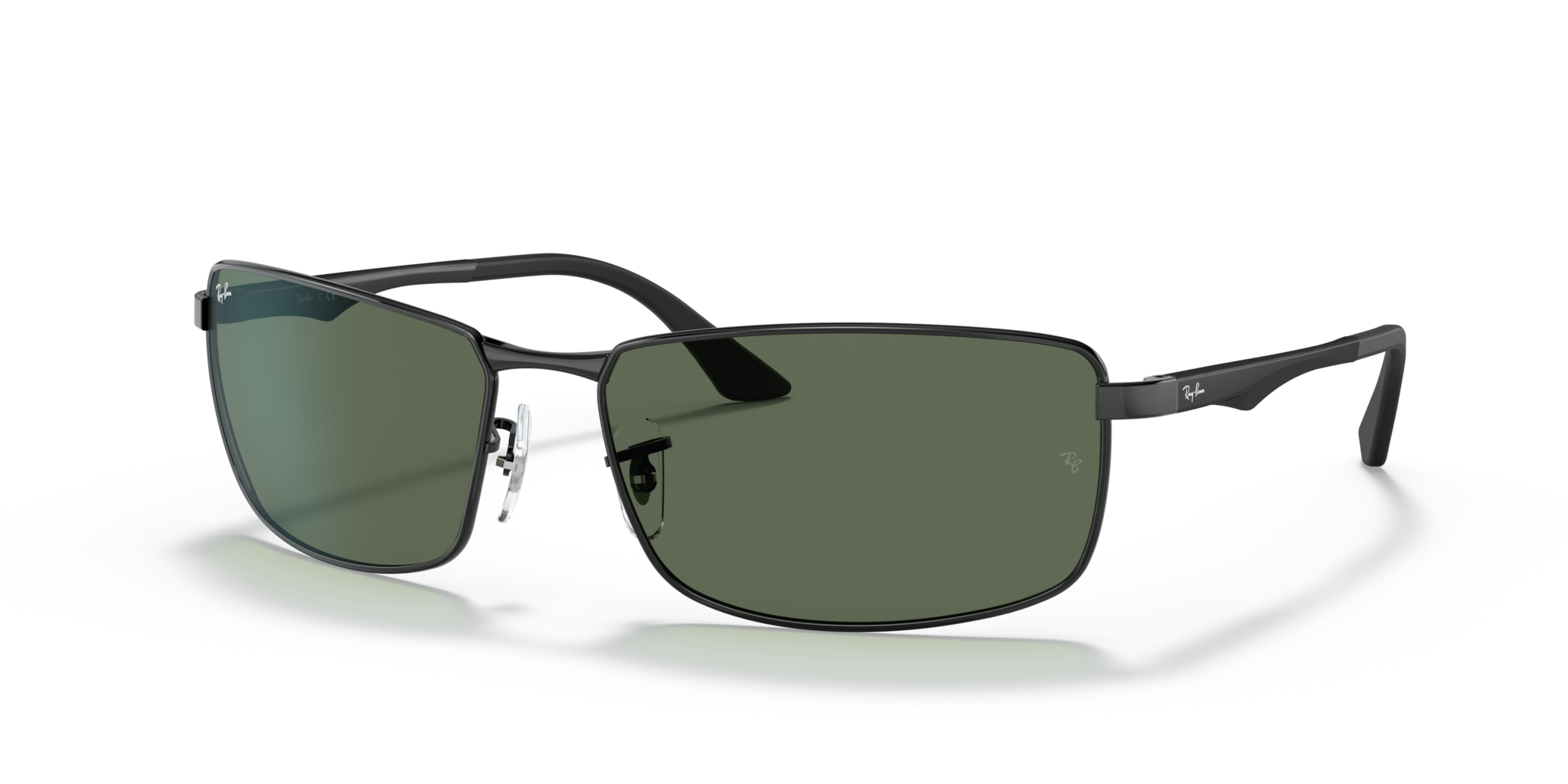 Occhiali da Sole Ray-Ban 0RB3498 Nero Uomo | Stile Deciso e Comfort