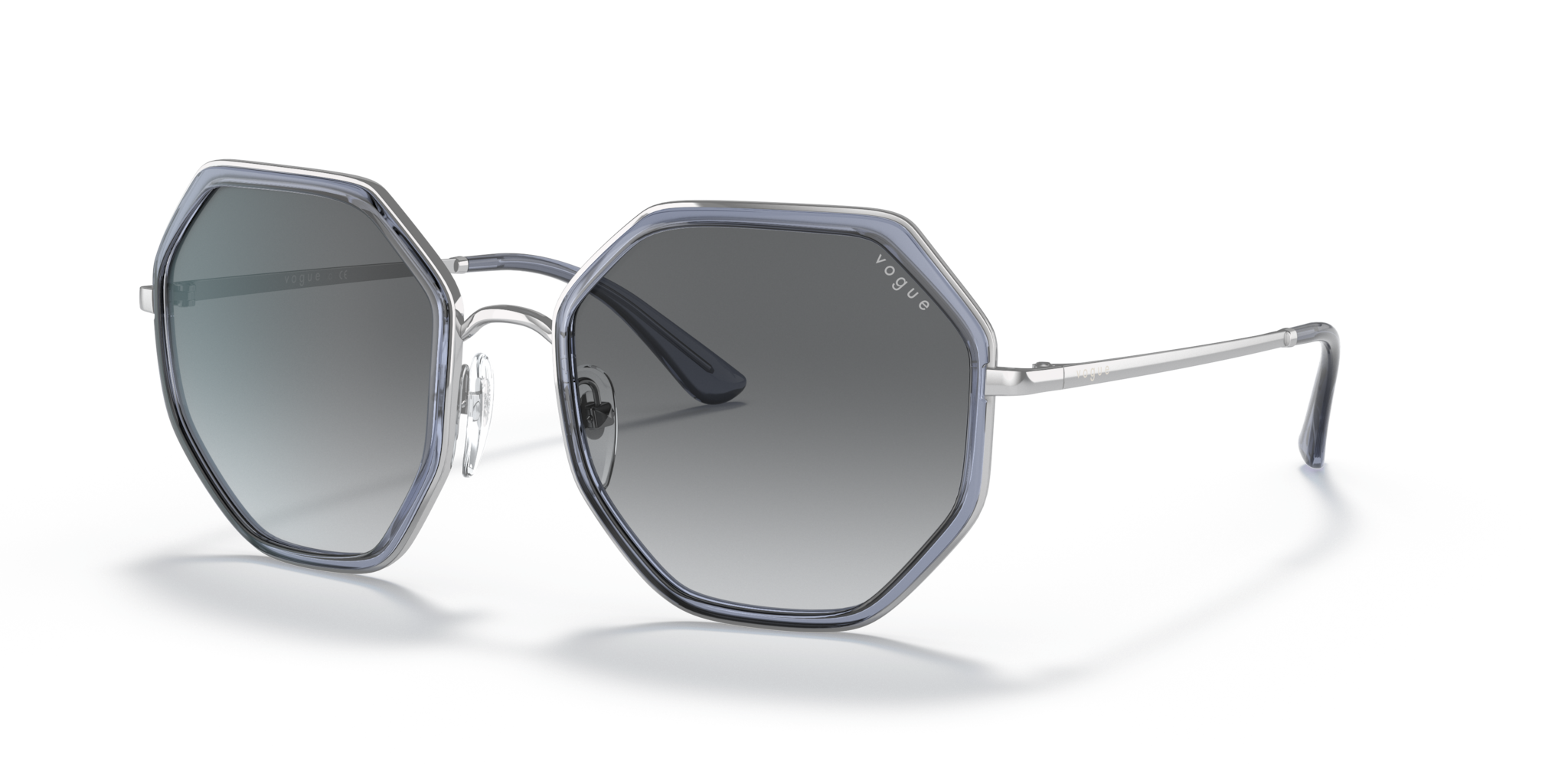 Vogue VO4224S Occhiali da Sole Donna Silver/Blu Originali