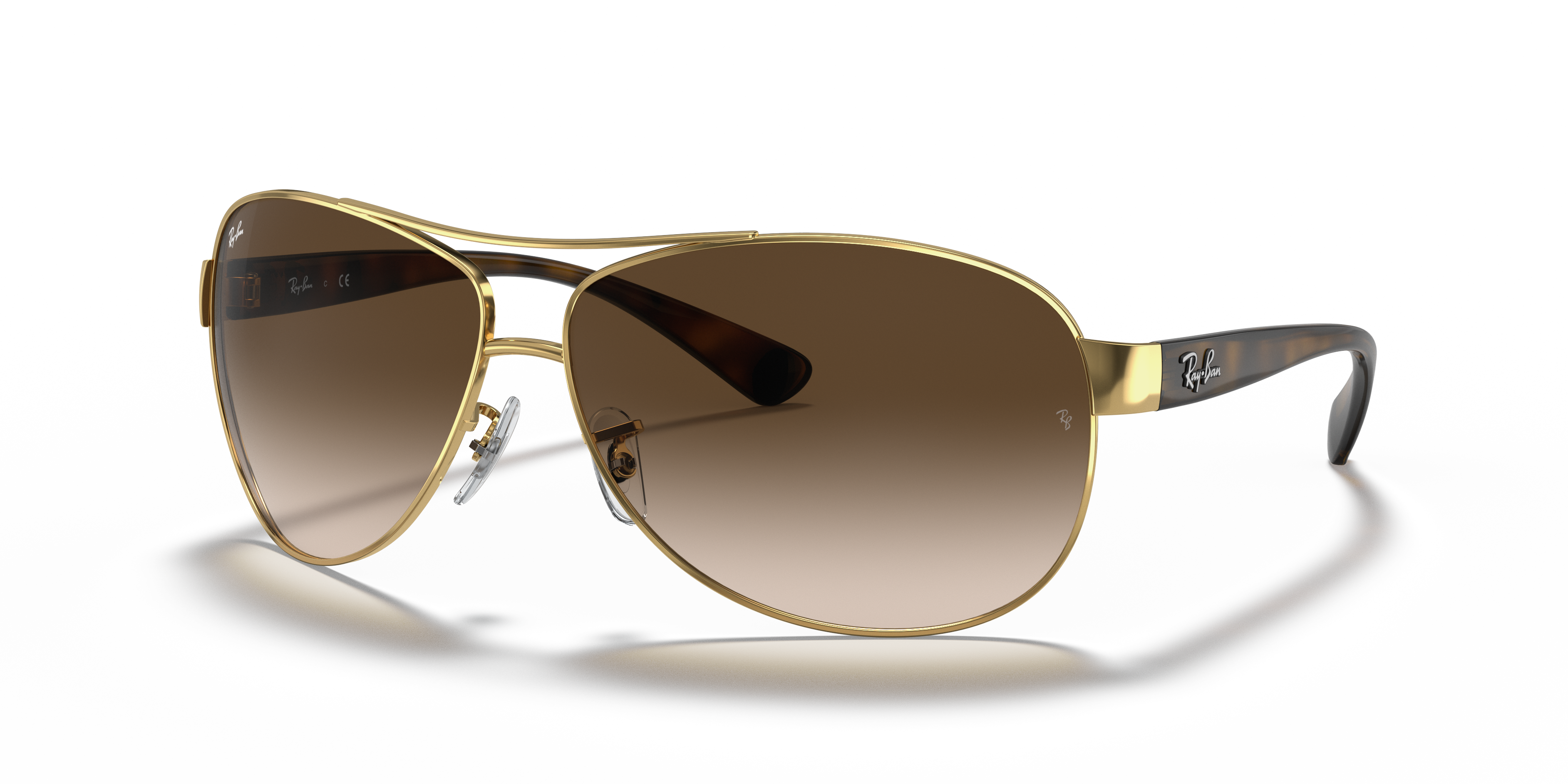 RAY-BAN RB 3386 RB3386 001/13 ARISTA | MEN'S CALIBER 63 SUNGLASSES 