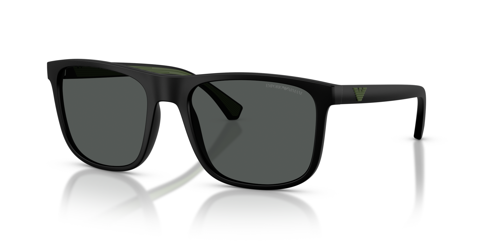 Occhiali da Sole Emporio Armani EA4129 Uomo - Nero Opaco Originali