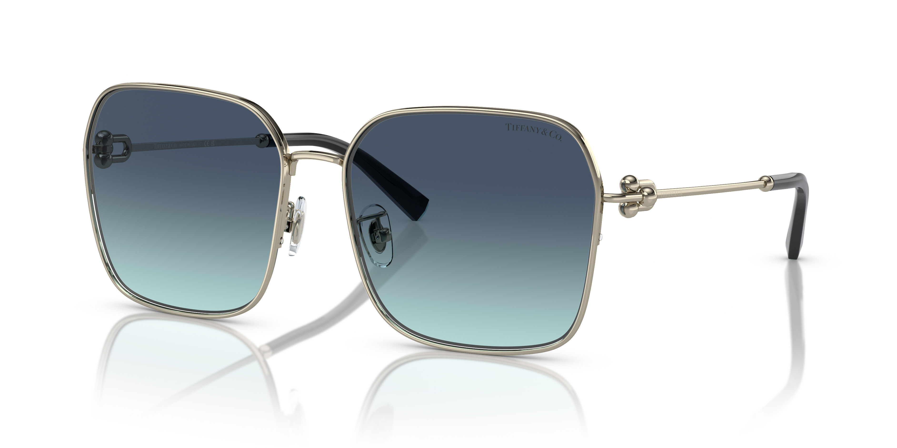 Occhiali da sole Tiffany TF3093D donna oro pallido | Originali
