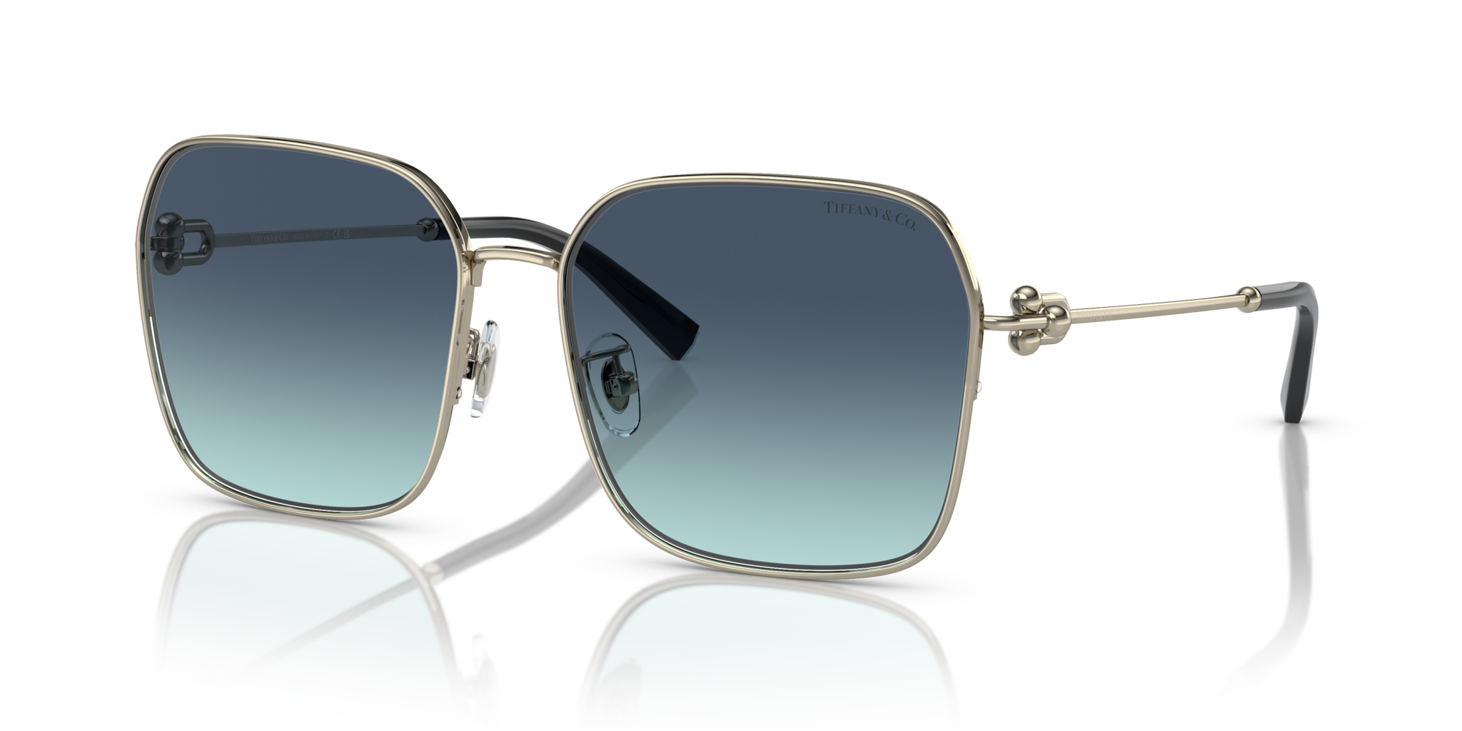 Occhiali da sole Tiffany TF3093D donna oro pallido | Originali