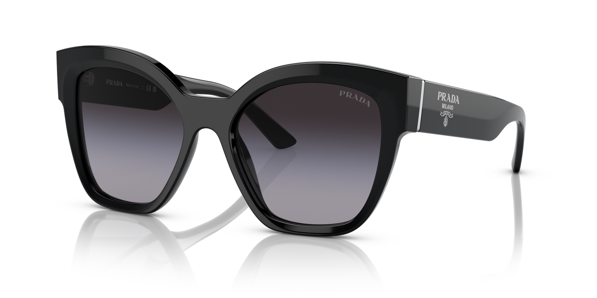 Occhiali da sole Prada donna neri 0PR 17ZS | Eleganza e Protezione