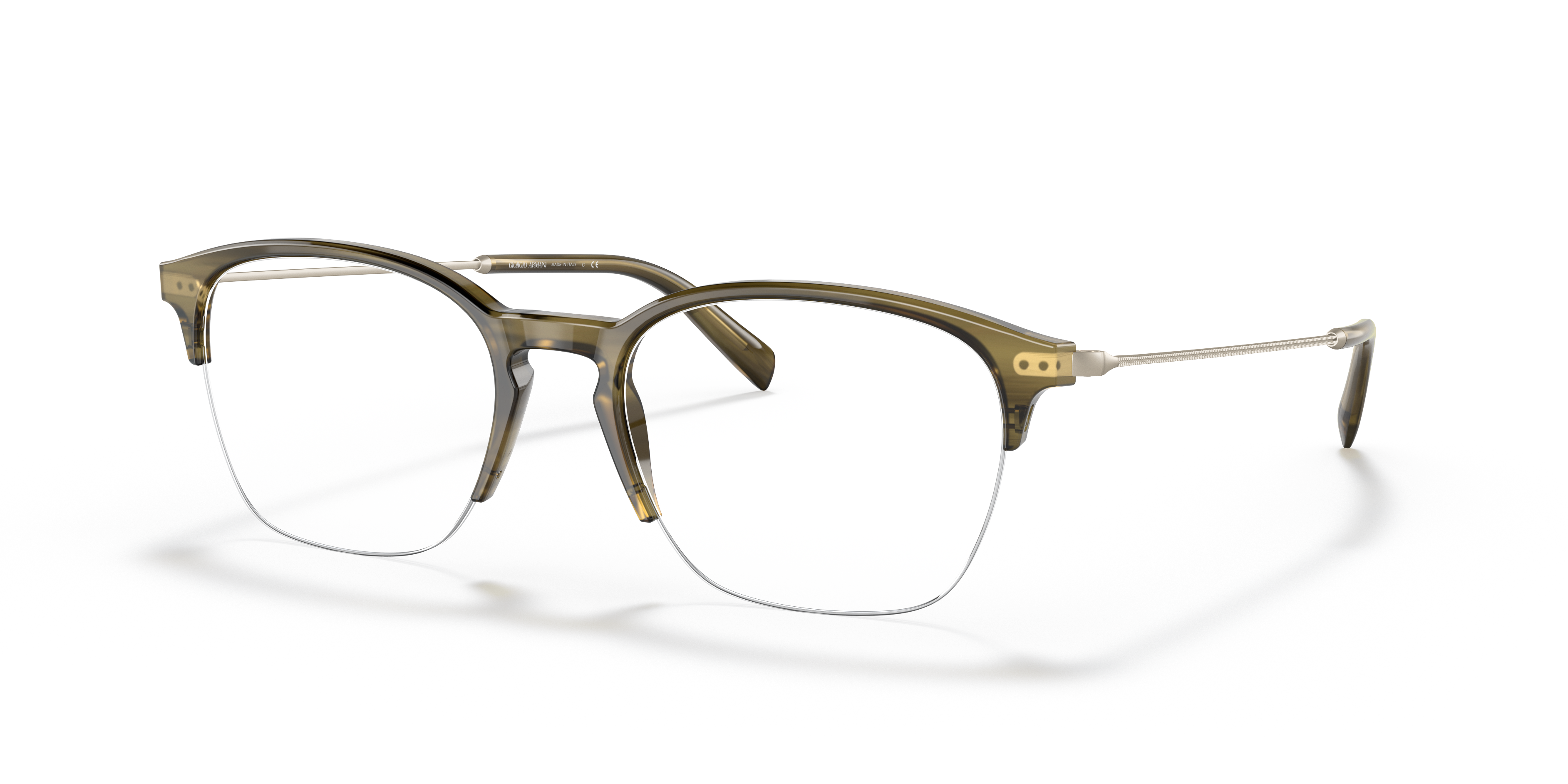 Occhiali da Vista Uomo Giorgio Armani 0AR7210 Verdi | Stile Raffinato