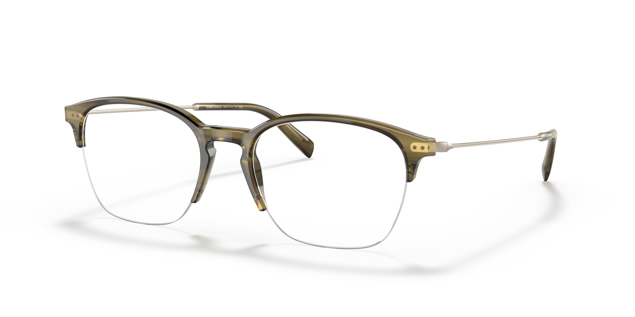 Occhiali da Vista Uomo Giorgio Armani 0AR7210 Verdi | Stile Raffinato