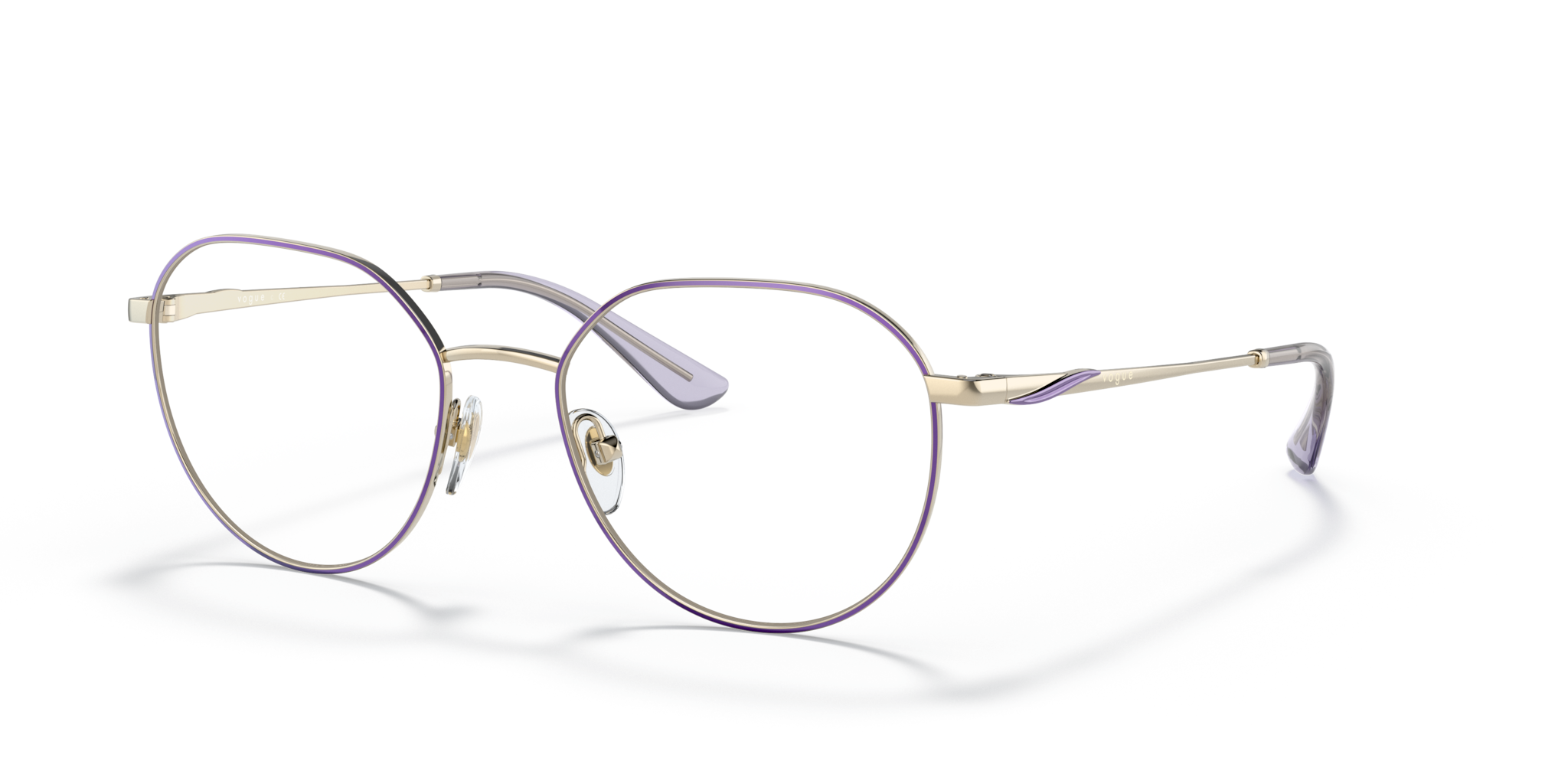 Vogue Eyewear 0VO4209 Donna - Occhiali da Vista Violet/Oro