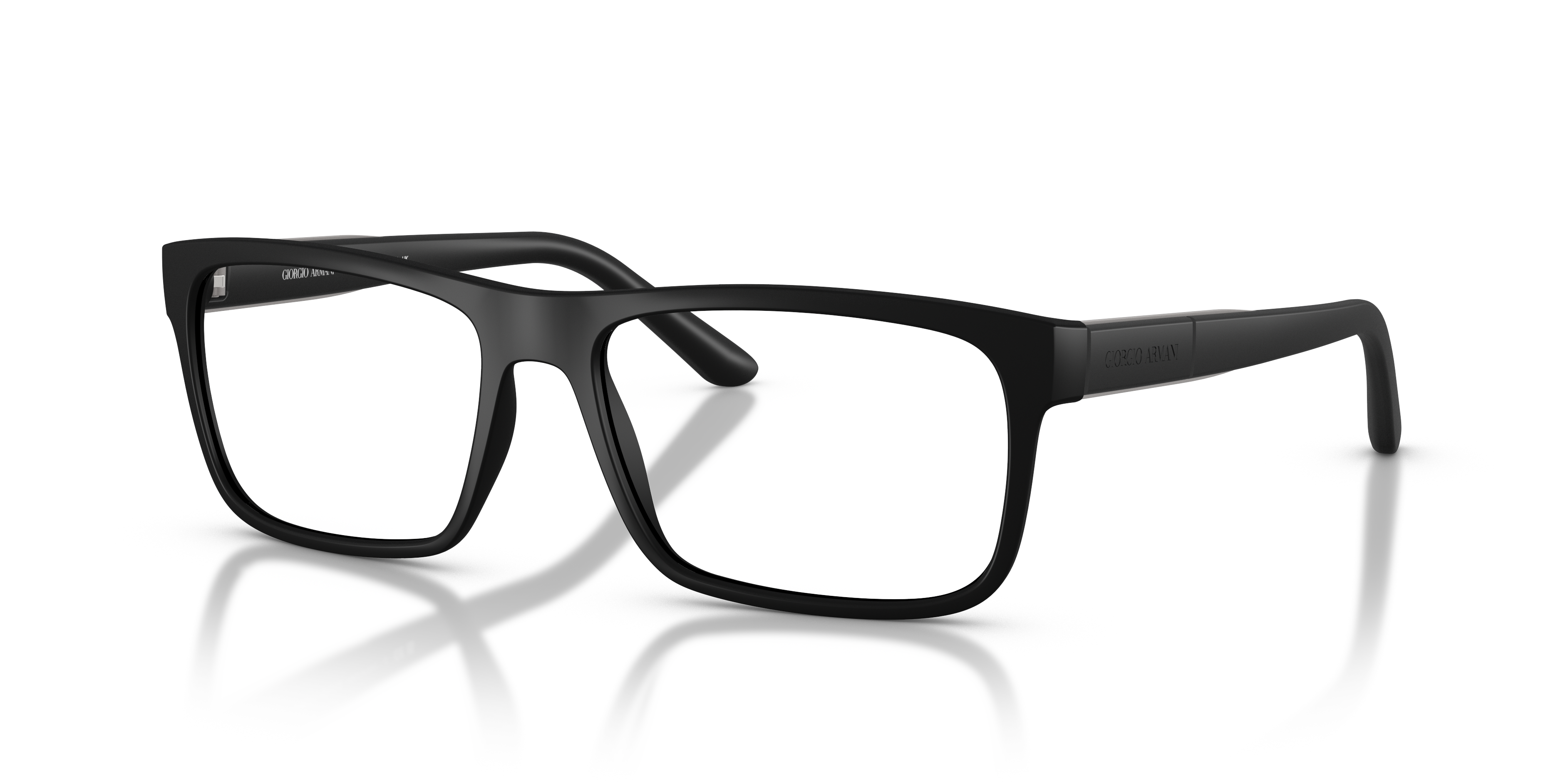 Giorgio Armani 0AR7042 Uomo - Occhiali da Vista Eleganti Nero Gomma