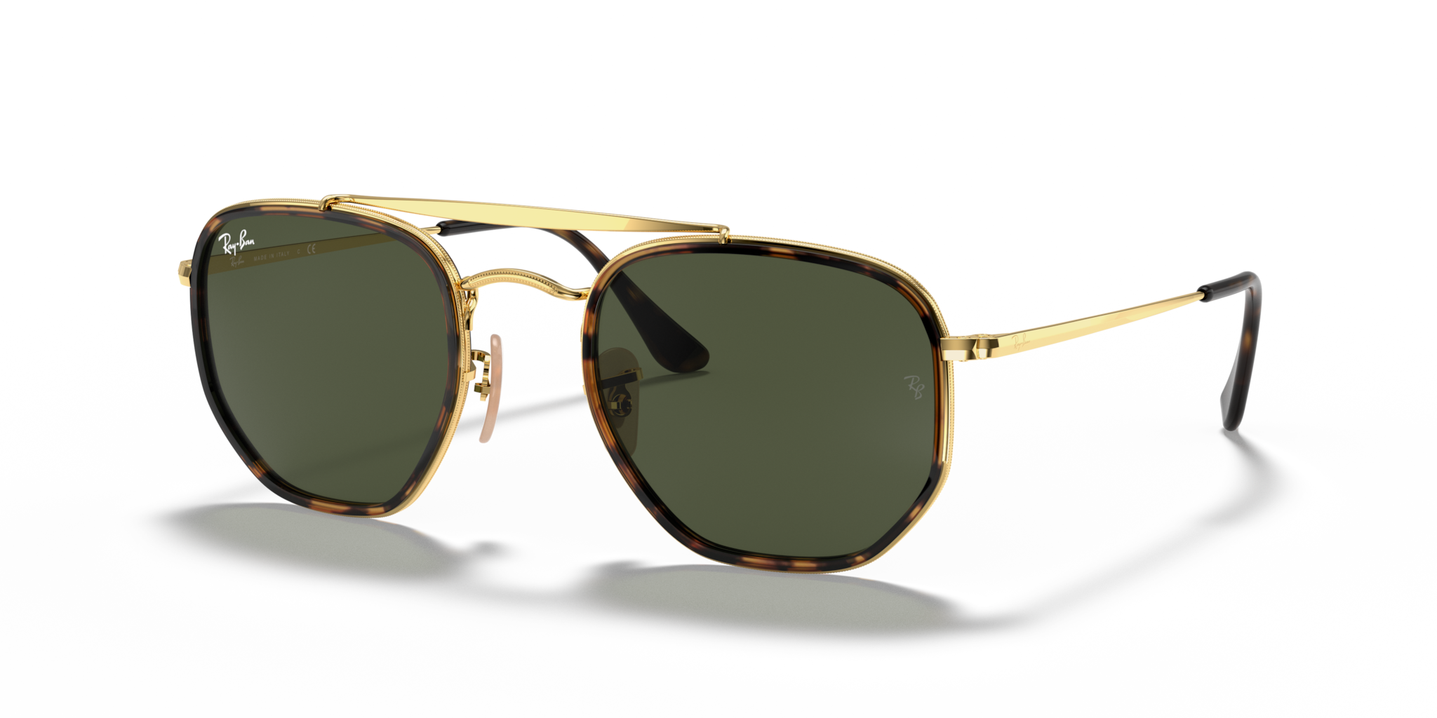 Occhiali da Sole Ray-Ban Marshal II 0RB3648M Originali Oro Arista