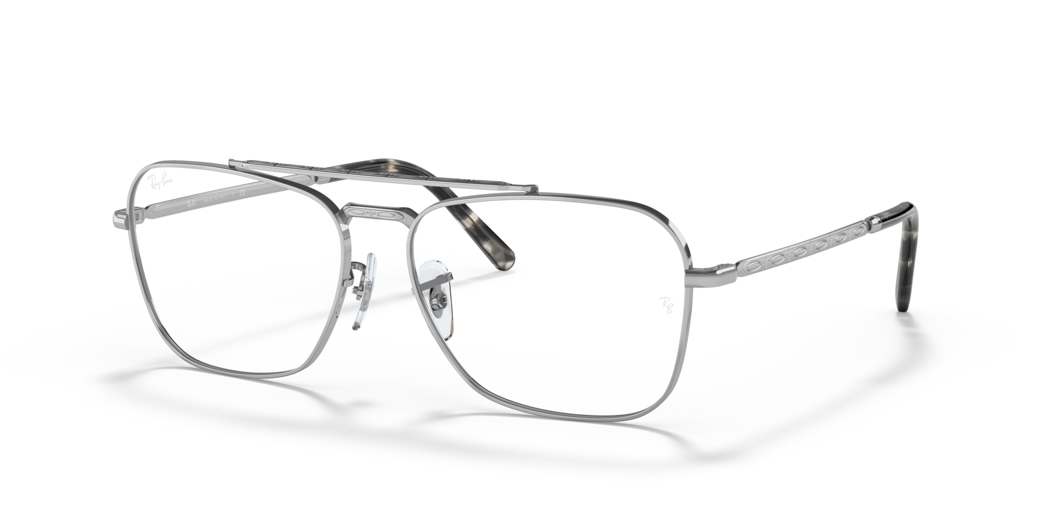 Occhiali da Vista Ray-Ban New Caravan Silver | Modello 0RX3636V
