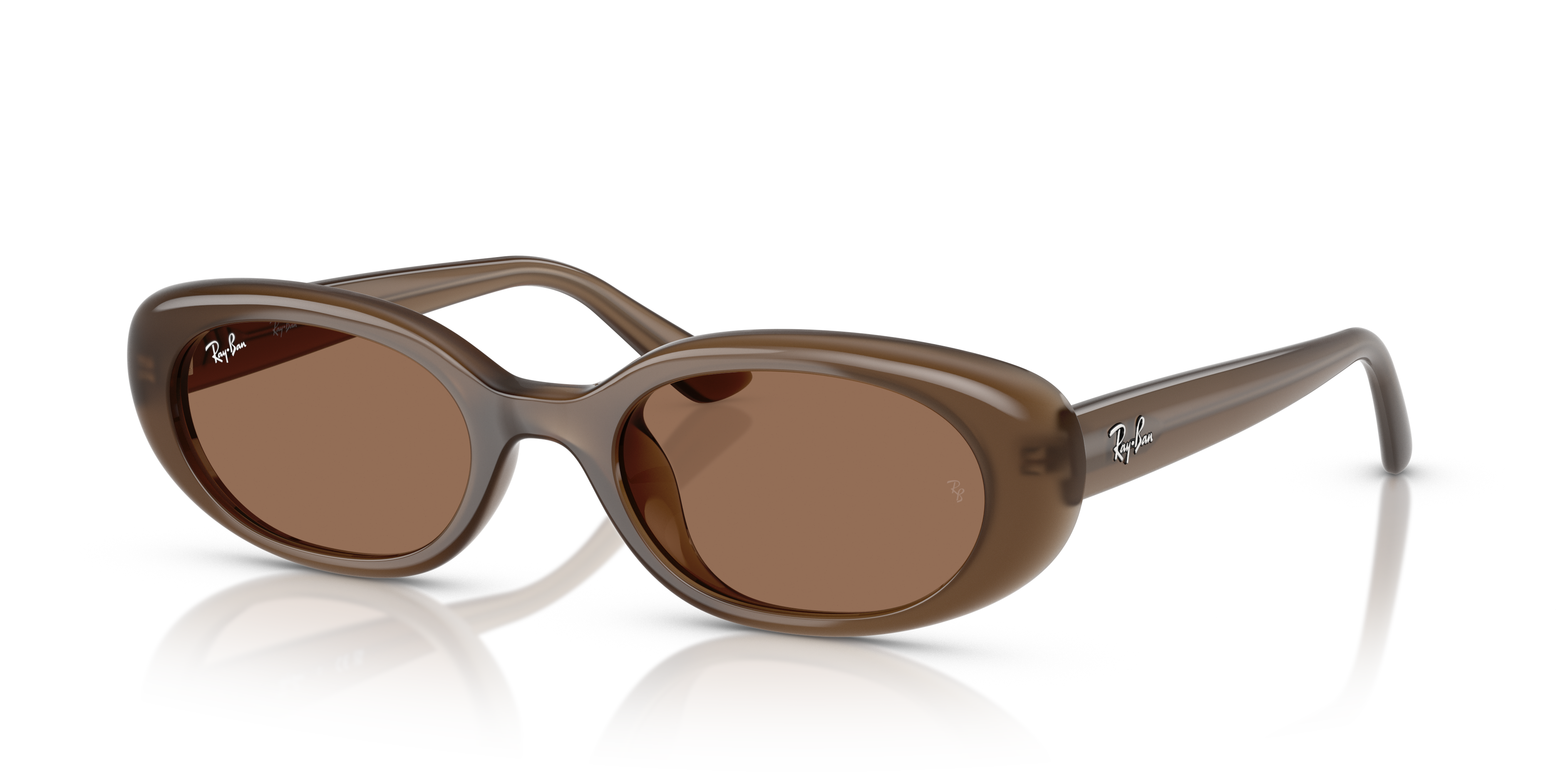 Ray-Ban RB4441D Opal Brown: Occhiali da Sole Unisex Originali