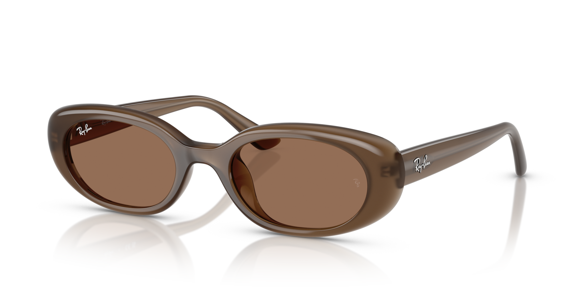 Ray-Ban RB4441D Opal Brown: Occhiali da Sole Unisex Originali