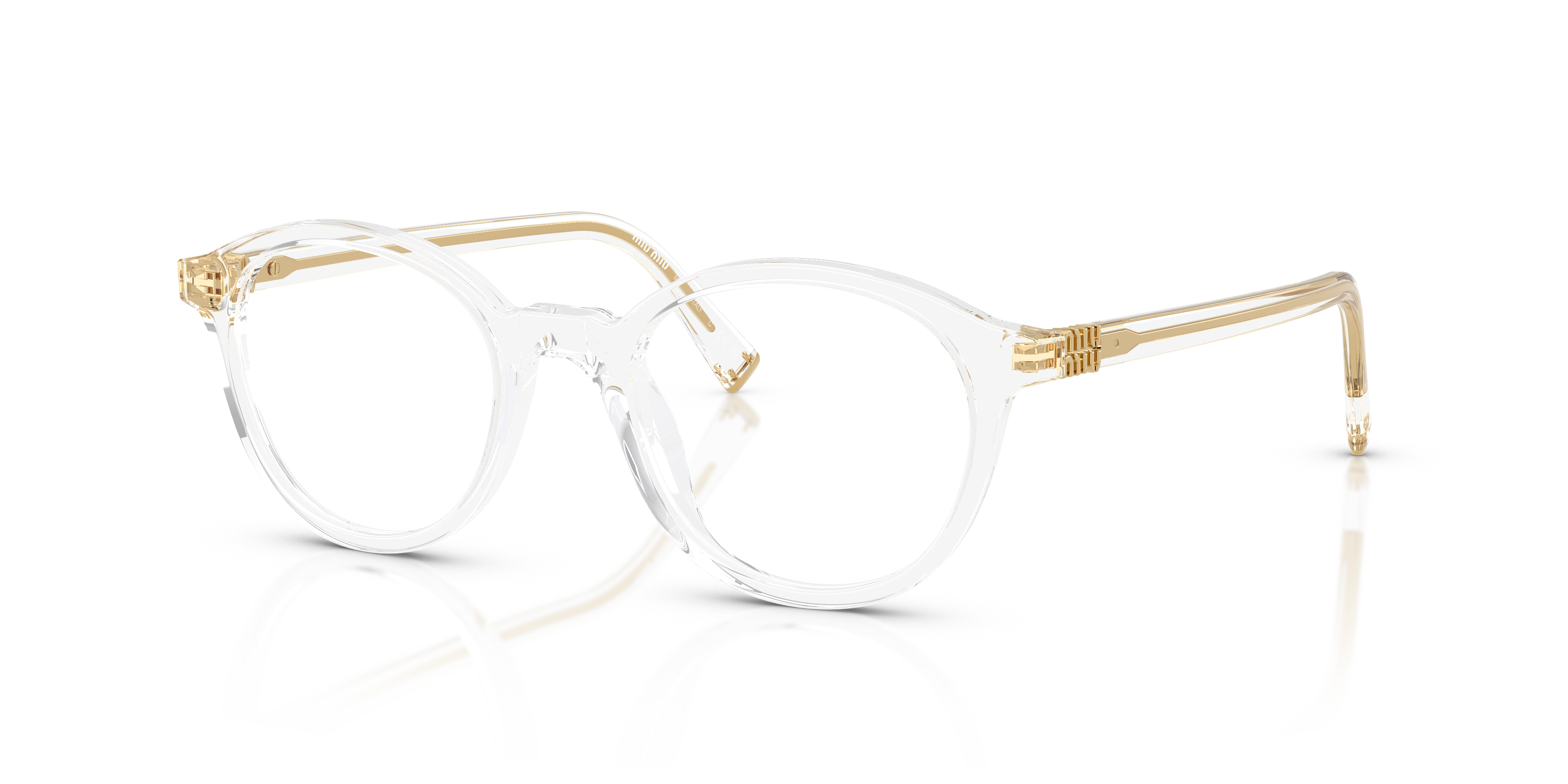 Miu Miu 0MU 02WV Occhiali da Vista Donna Trasparenti | Eleganza Modern