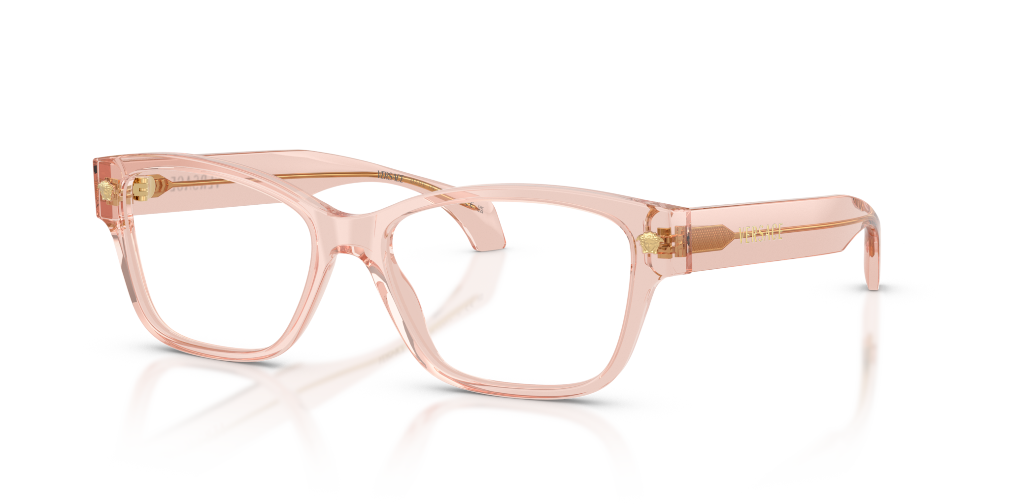 Occhiali da Vista Donna Versace 0VE3392 Rosa Trasparente
