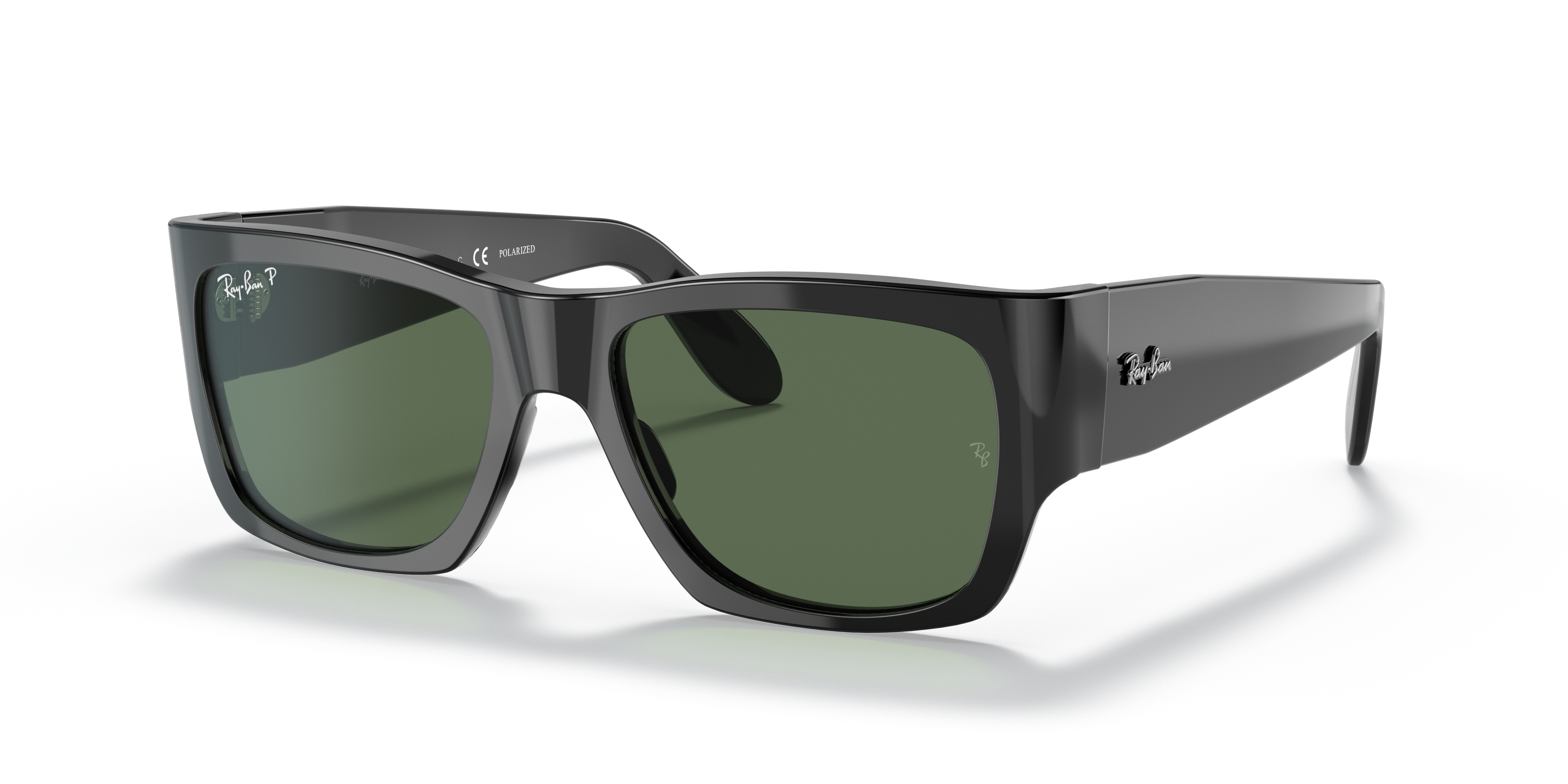 Acquista occhiali da sole Ray-Ban Wayfarer Nomad neri - Modello 0RB218