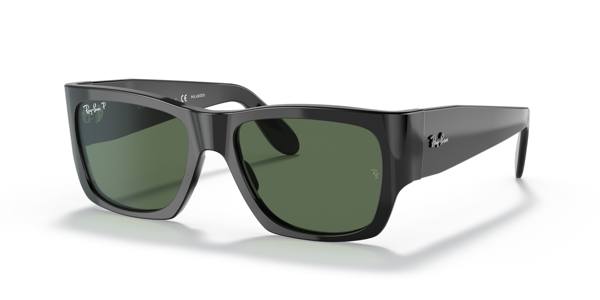 Acquista occhiali da sole Ray-Ban Wayfarer Nomad neri - Modello 0RB218