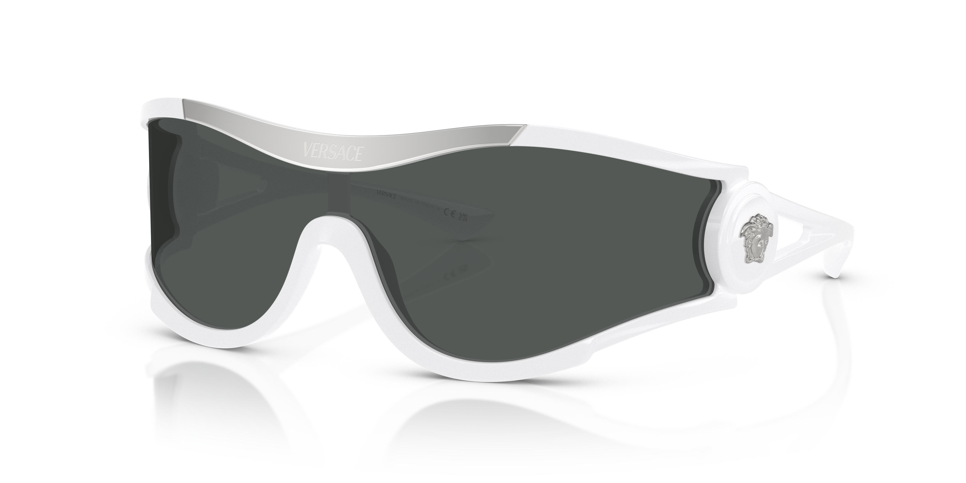 Occhiali da Sole Versace VE4475 Bianchi Unisex Originali | Spedizione