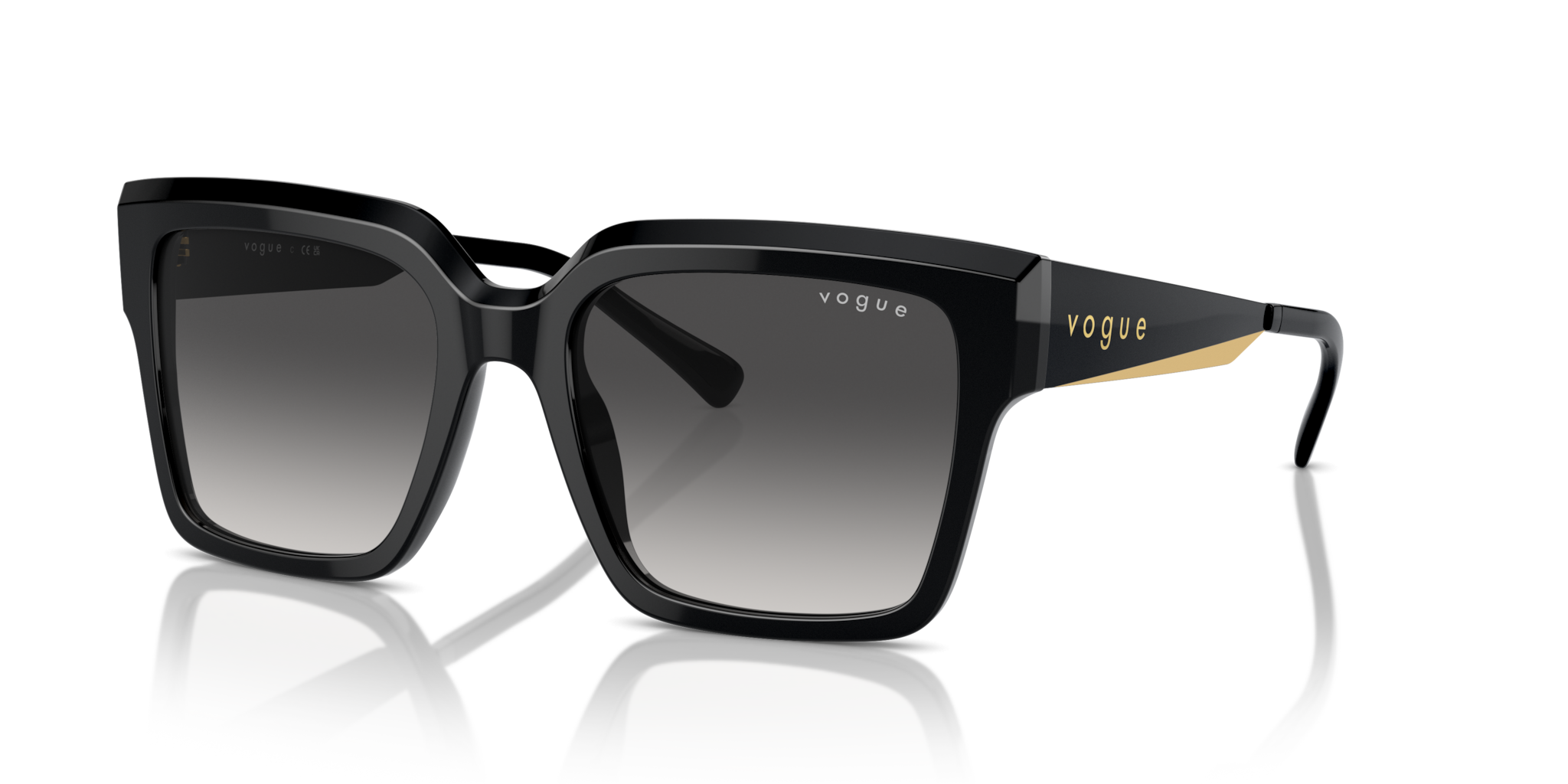 Occhiali da Sole Donna Vogue 0VO5553S Neri - Eleganza Geometria