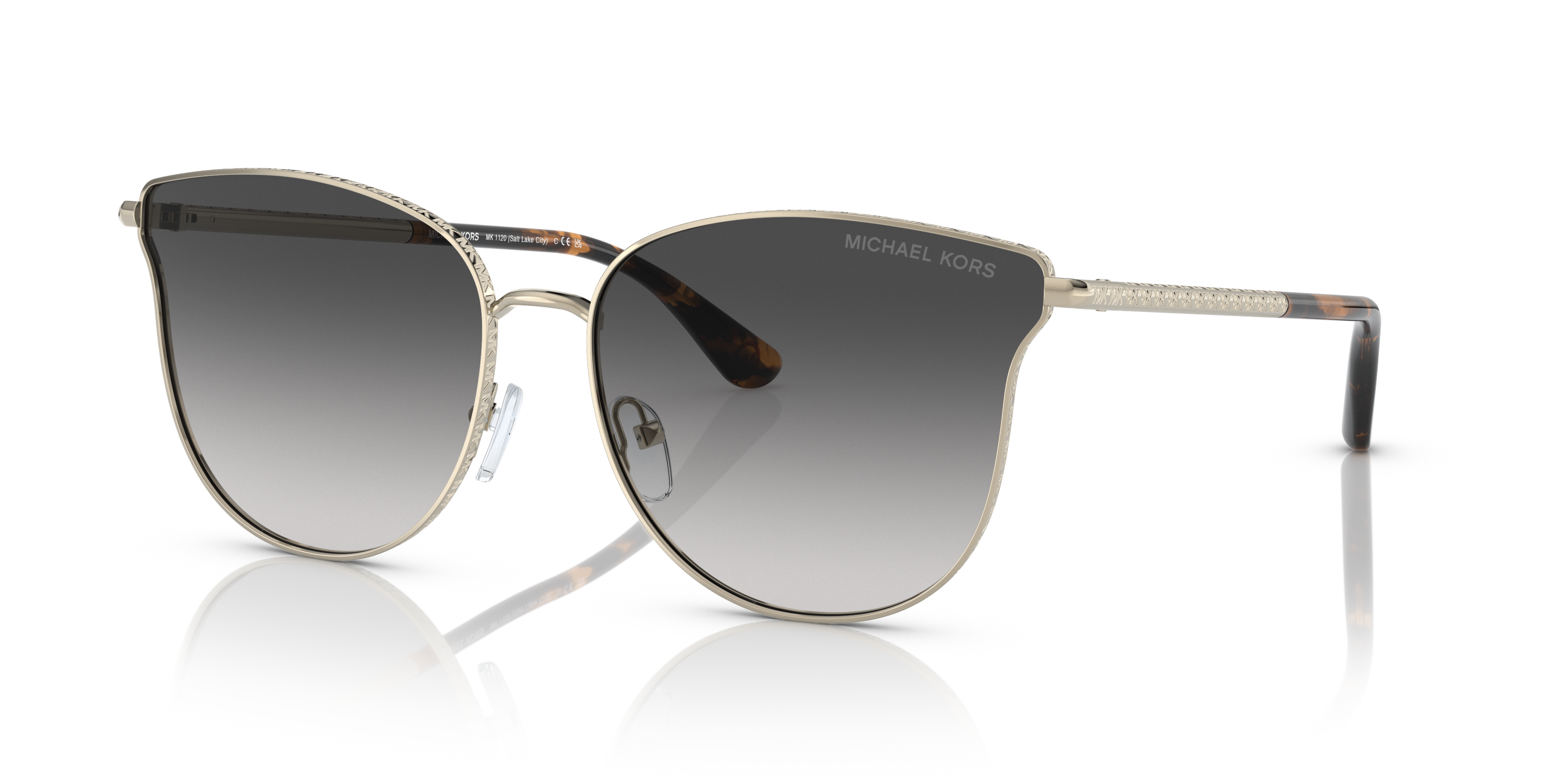 Occhiali da Sole Michael Kors Donna 0MK1120 Salt Lake City Light Gold