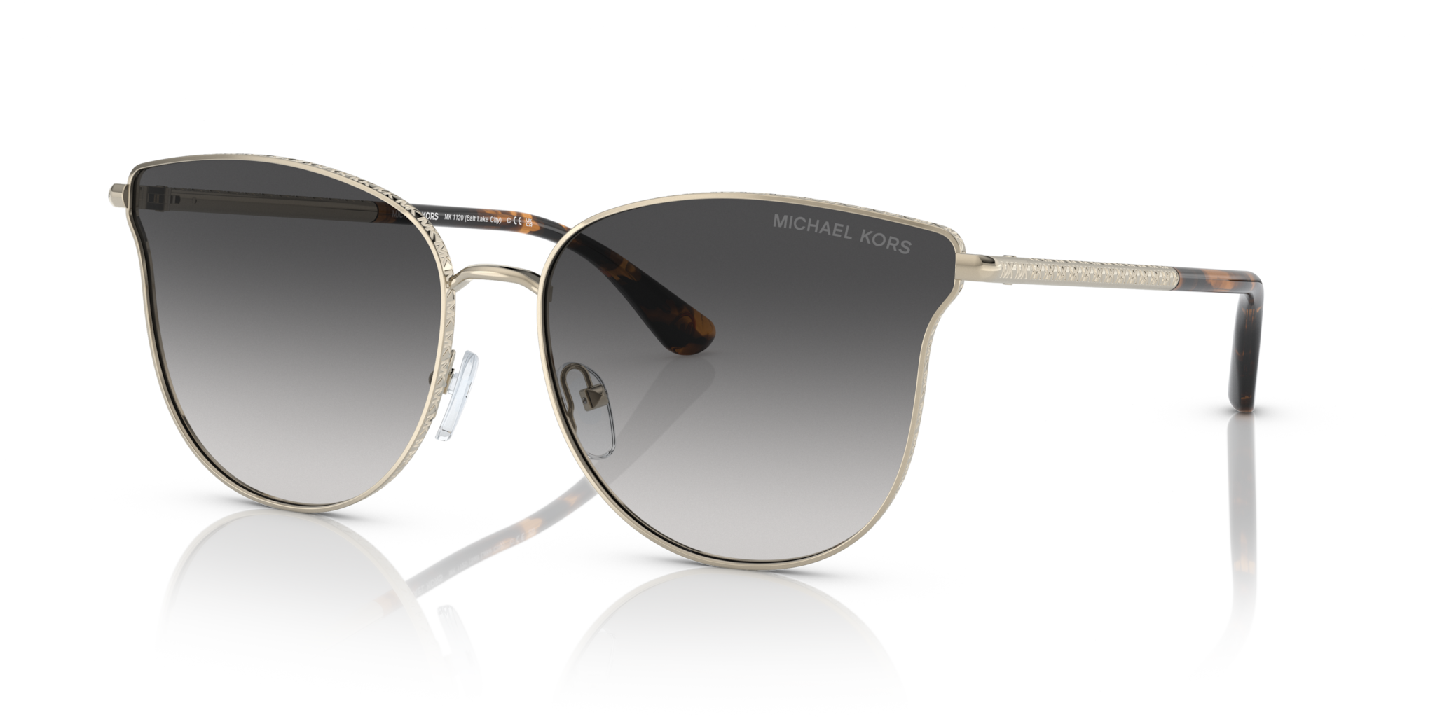 Occhiali da Sole Michael Kors Donna 0MK1120 Salt Lake City Light Gold