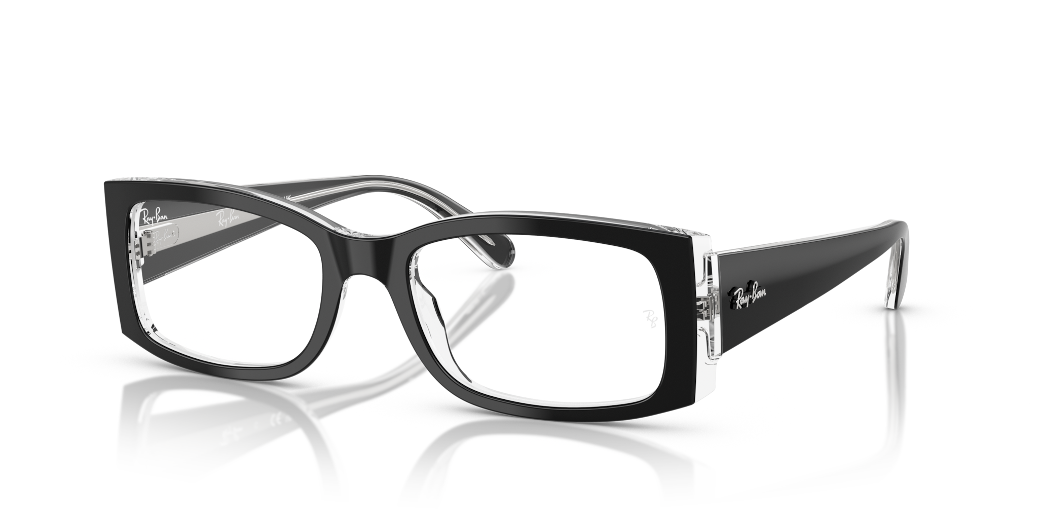 Occhiali da vista donna Ray-Ban Miriam neri trasparenti 0RX5434