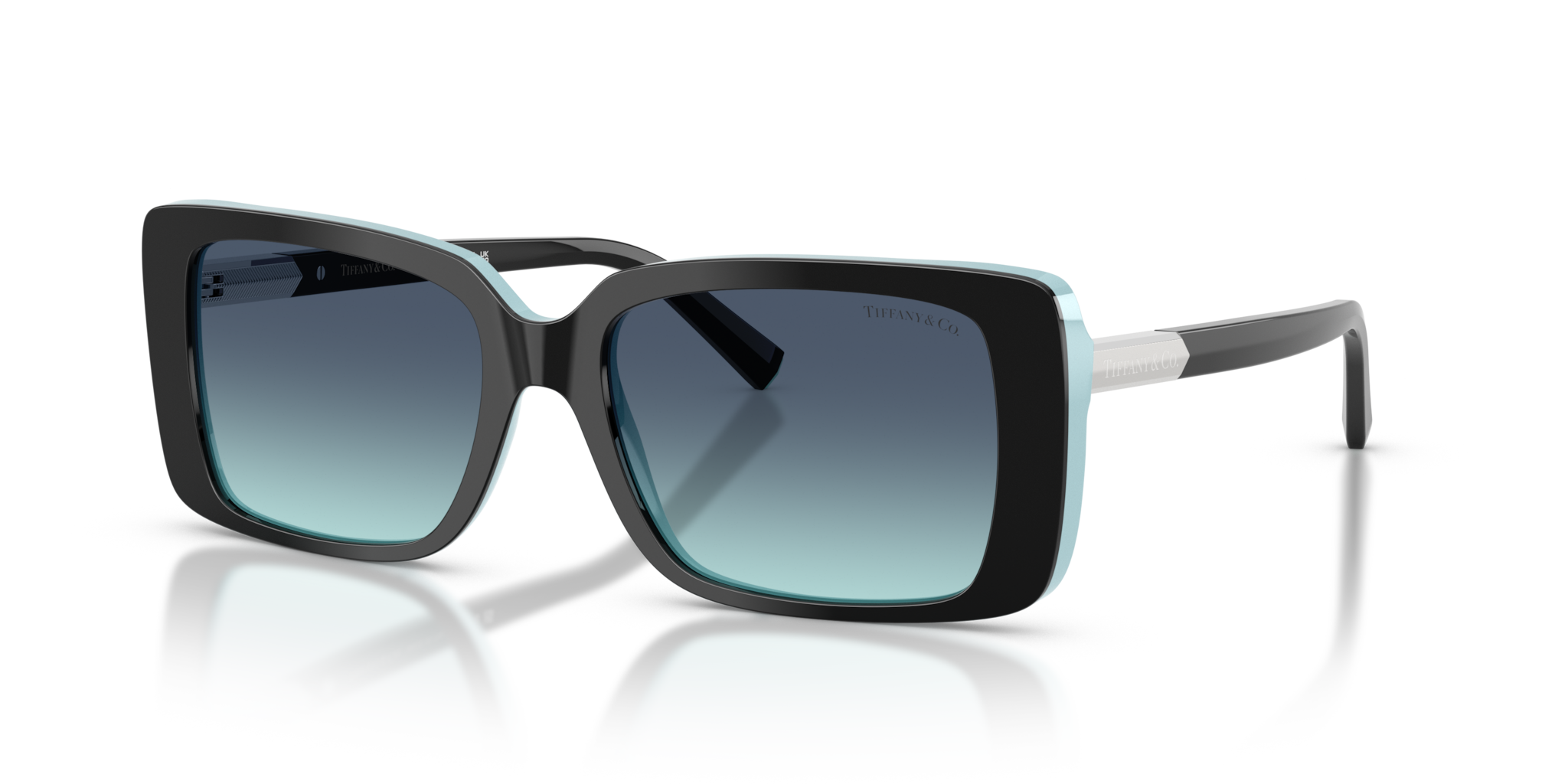 Tiffany TF4249 Black On Tiffany Blue - Occhiali da Sole Donna Neri