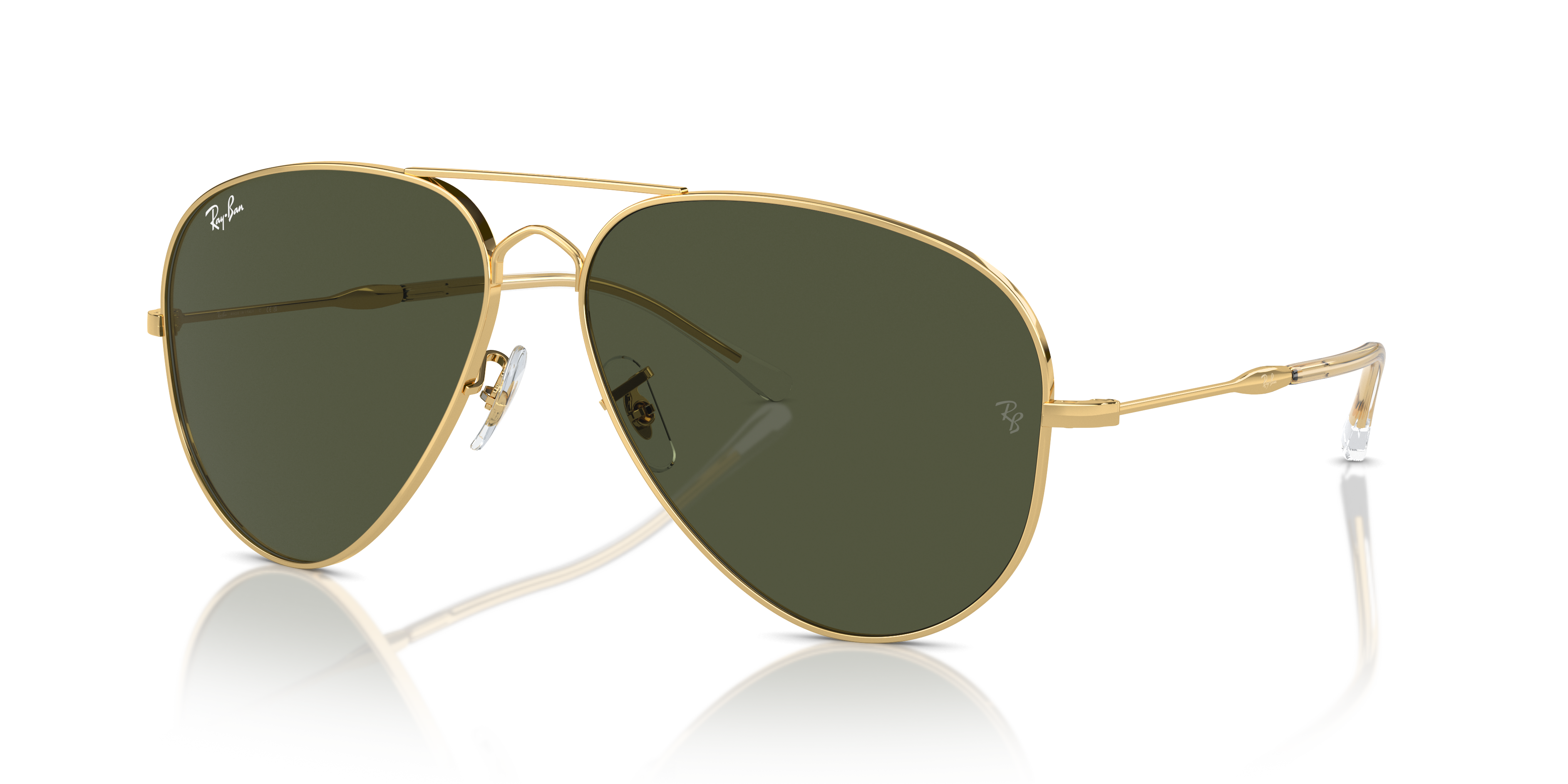 Occhiali da Sole Ray-Ban Old Aviator 0RB3825 Arista Gold Originali