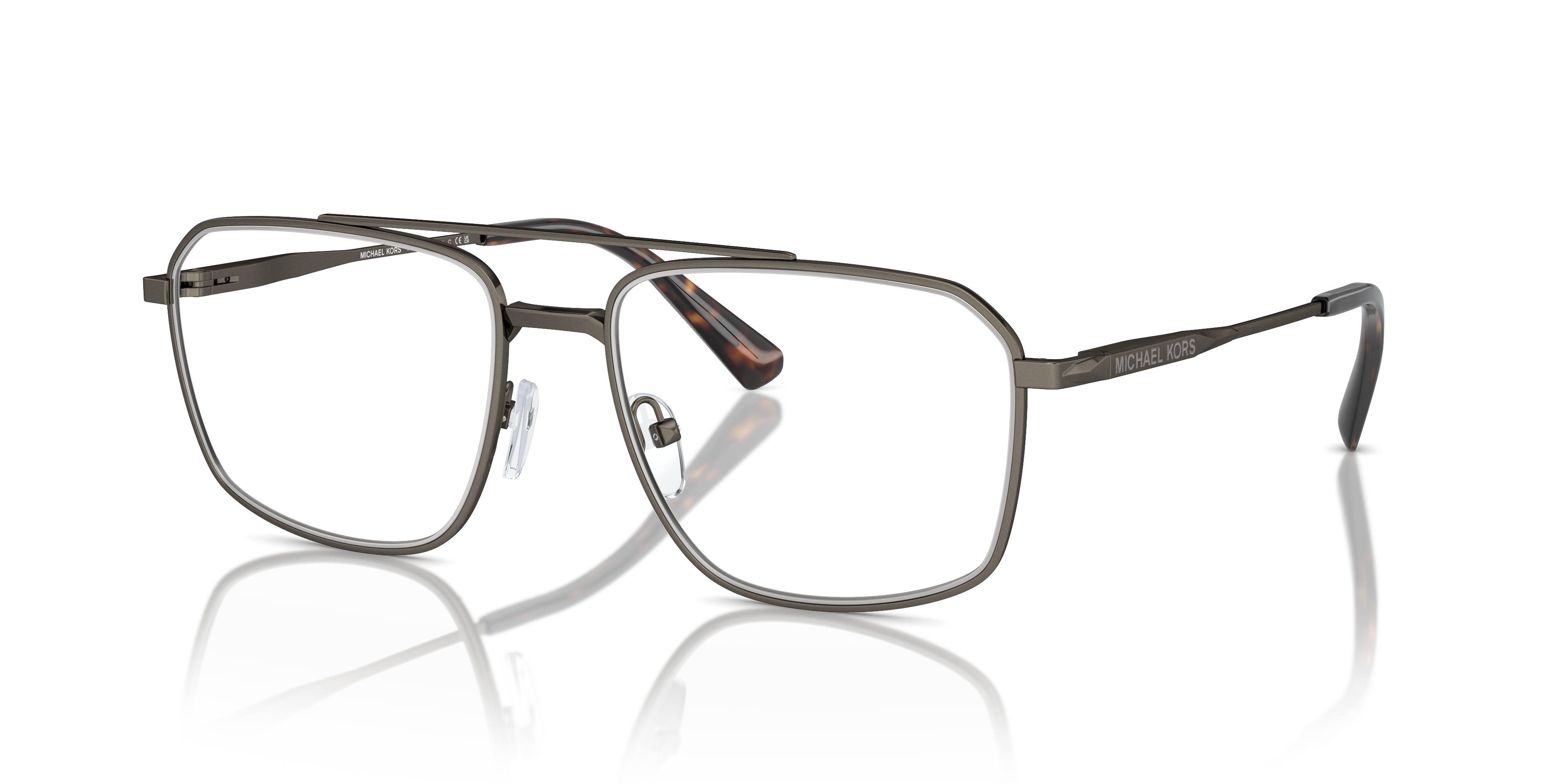 Michael Kors 0MK3084 Uomo: Occhiali da Vista Eleganti Shiny Husk