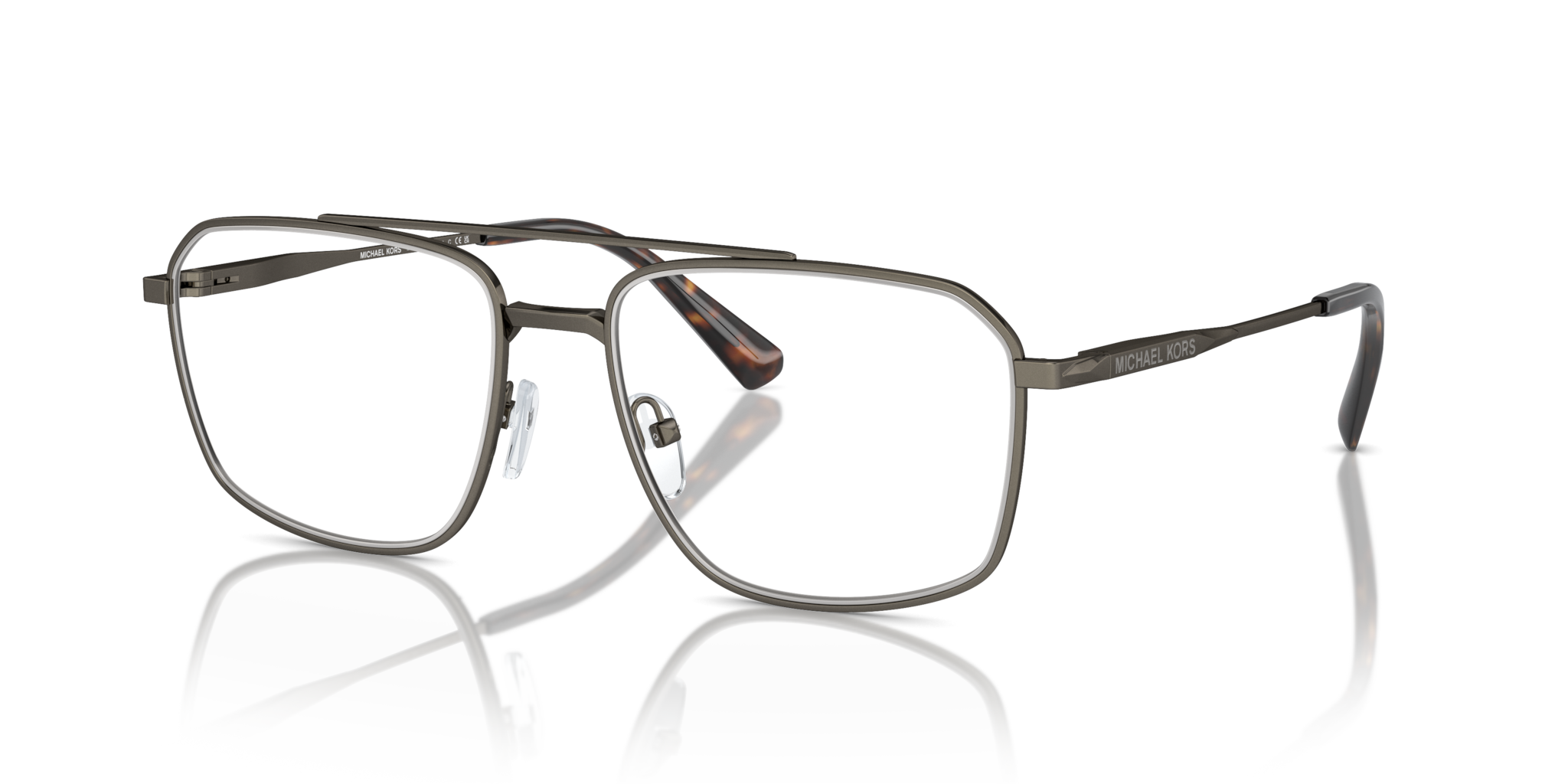 Michael Kors 0MK3084 Uomo: Occhiali da Vista Eleganti Shiny Husk