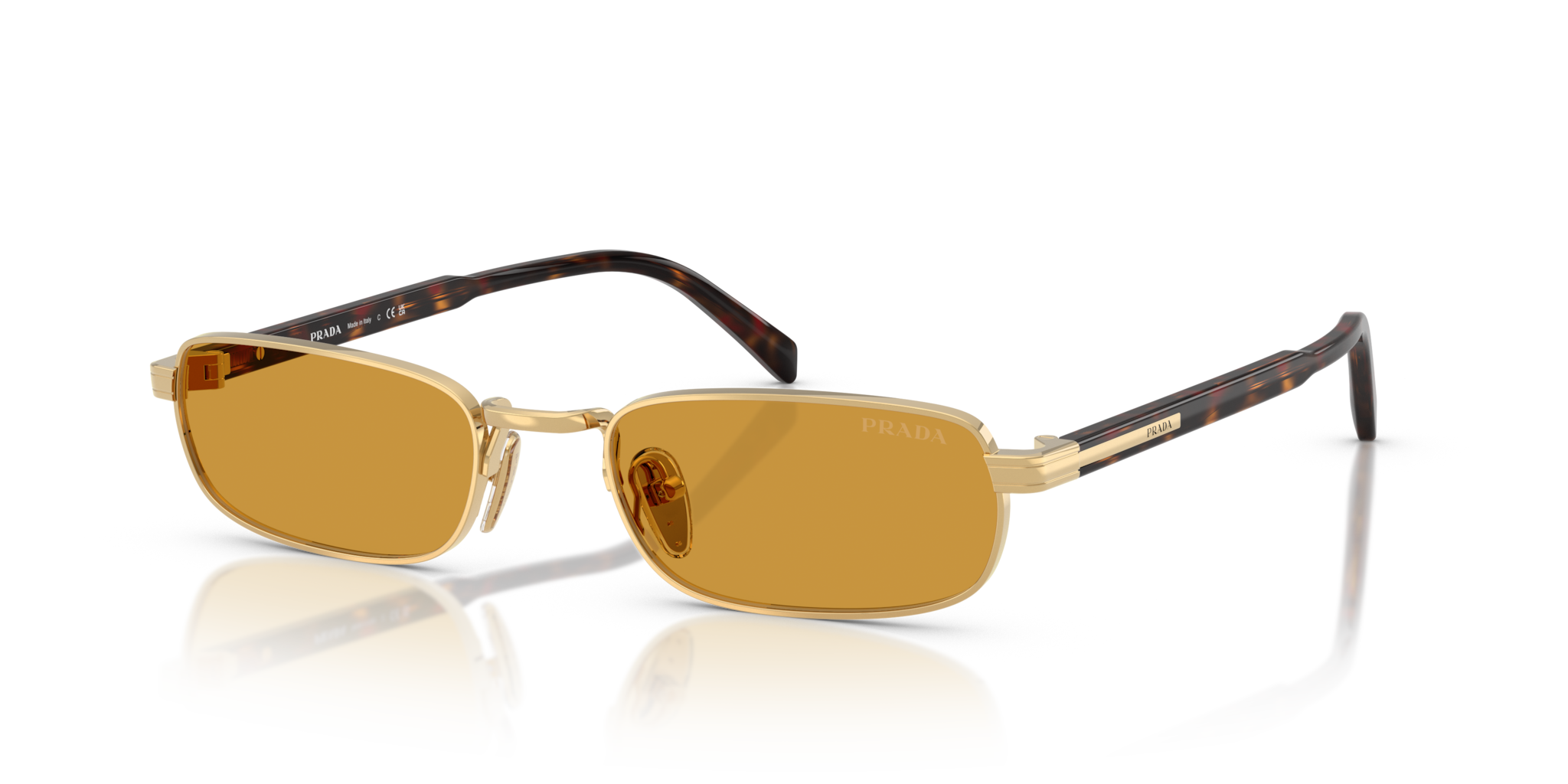 Occhiali da Sole Prada PR B54S Uomo Oro | Stile Originale