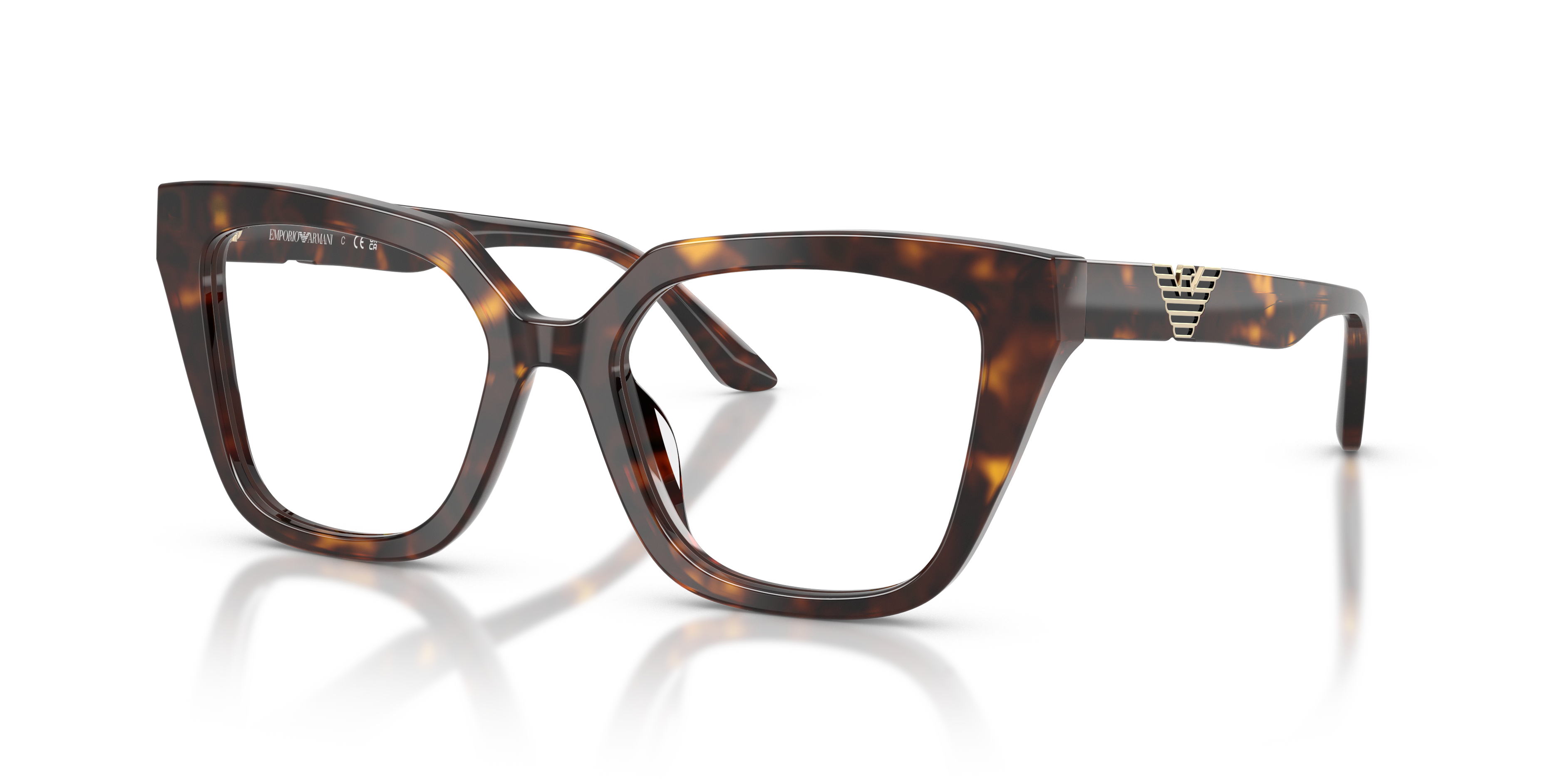 Occhiali da Vista Donna Emporio Armani 0EA3267U Havana Lucido