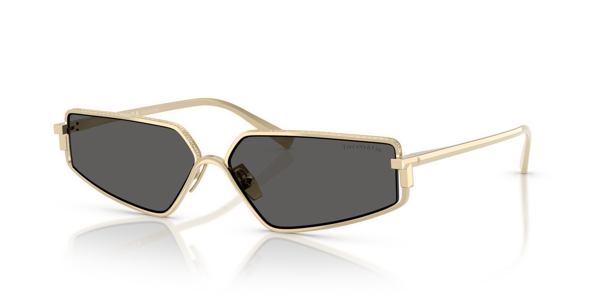 Occhiali da Sole Tiffany TF3113KB Pale Gold Plated Originali