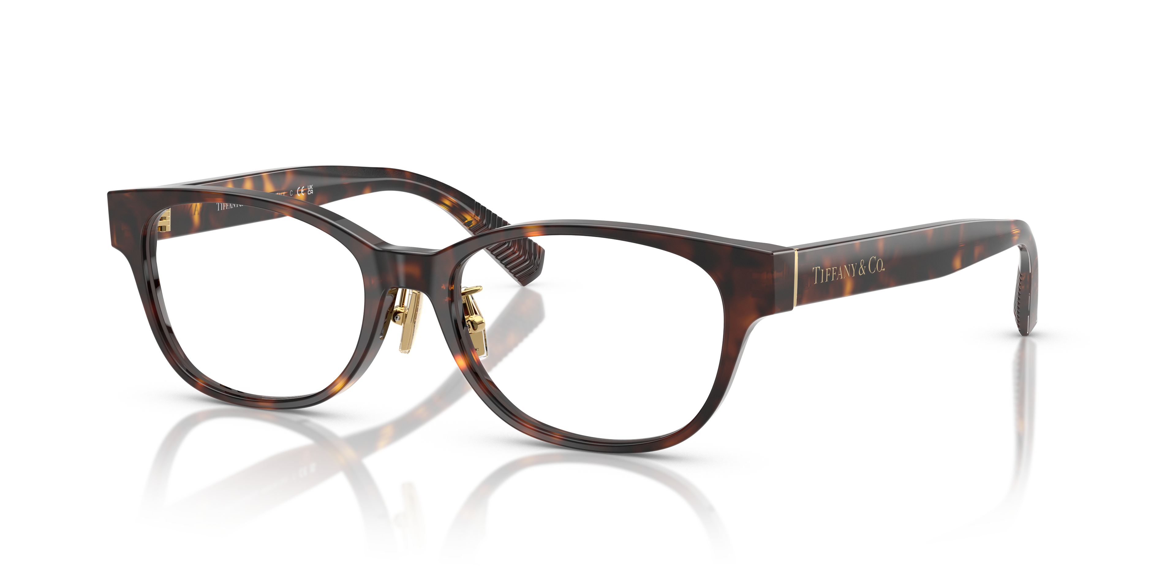 Tiffany & Co. 0TF2263D da Donna | Occhiali da Vista Havana Eleganti