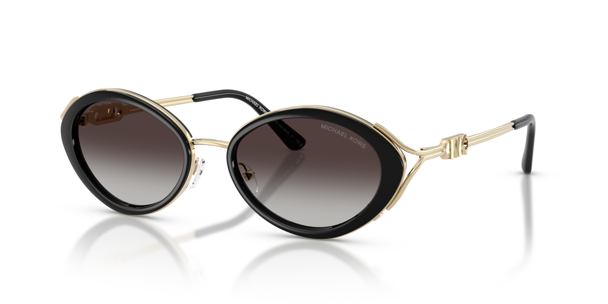 Occhiali da sole donna Michael Kors Key West neri 0MK1179