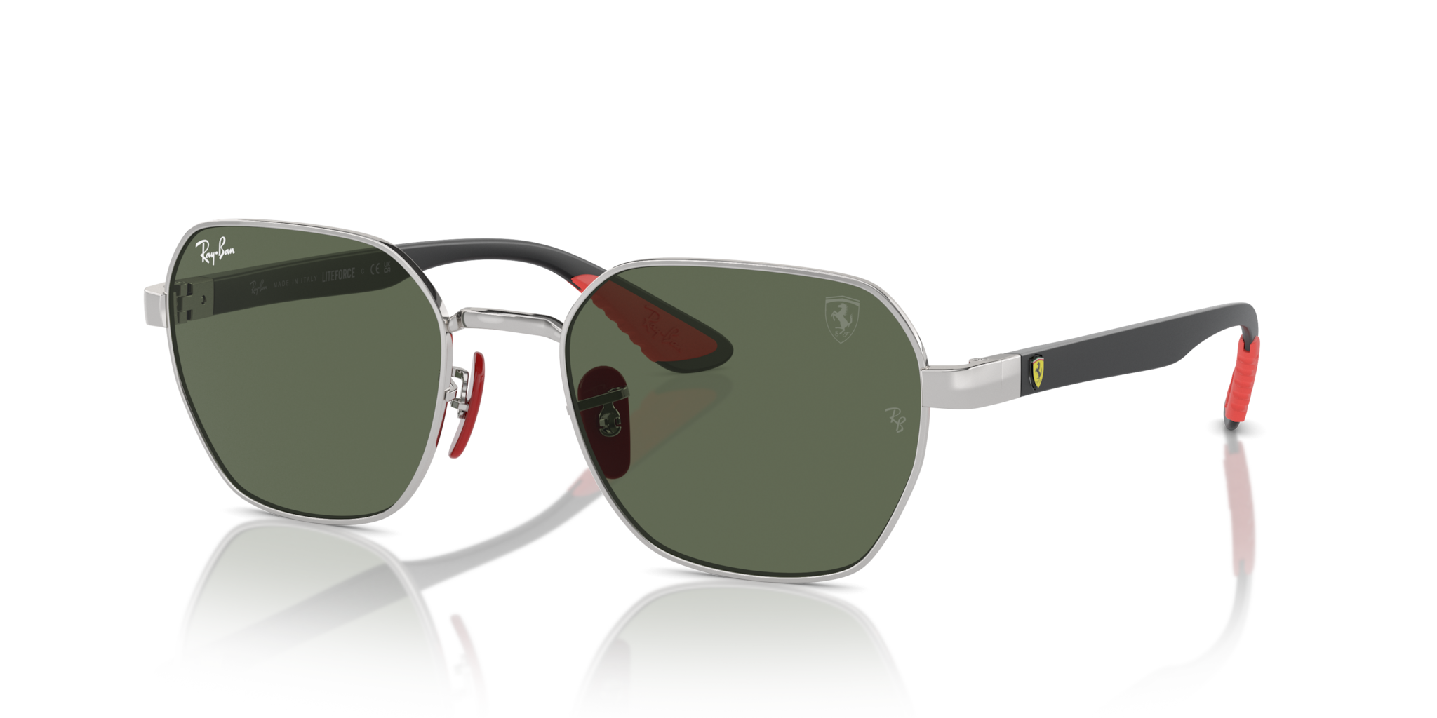 Occhiali da Sole Ray-Ban Scuderia Ferrari RB3794M Silver