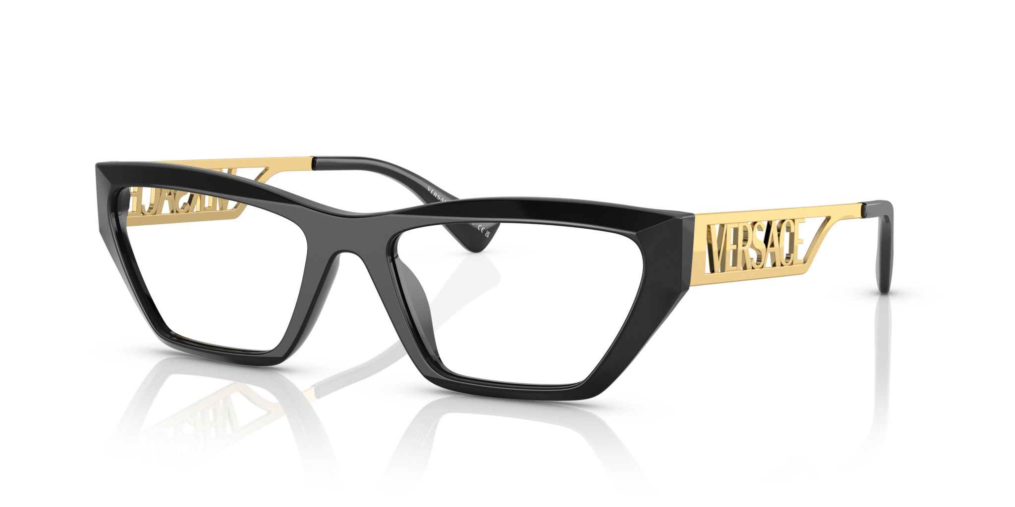 Occhiali da Vista Versace 0VE3327U Neri Donna: Eleganza Iconica