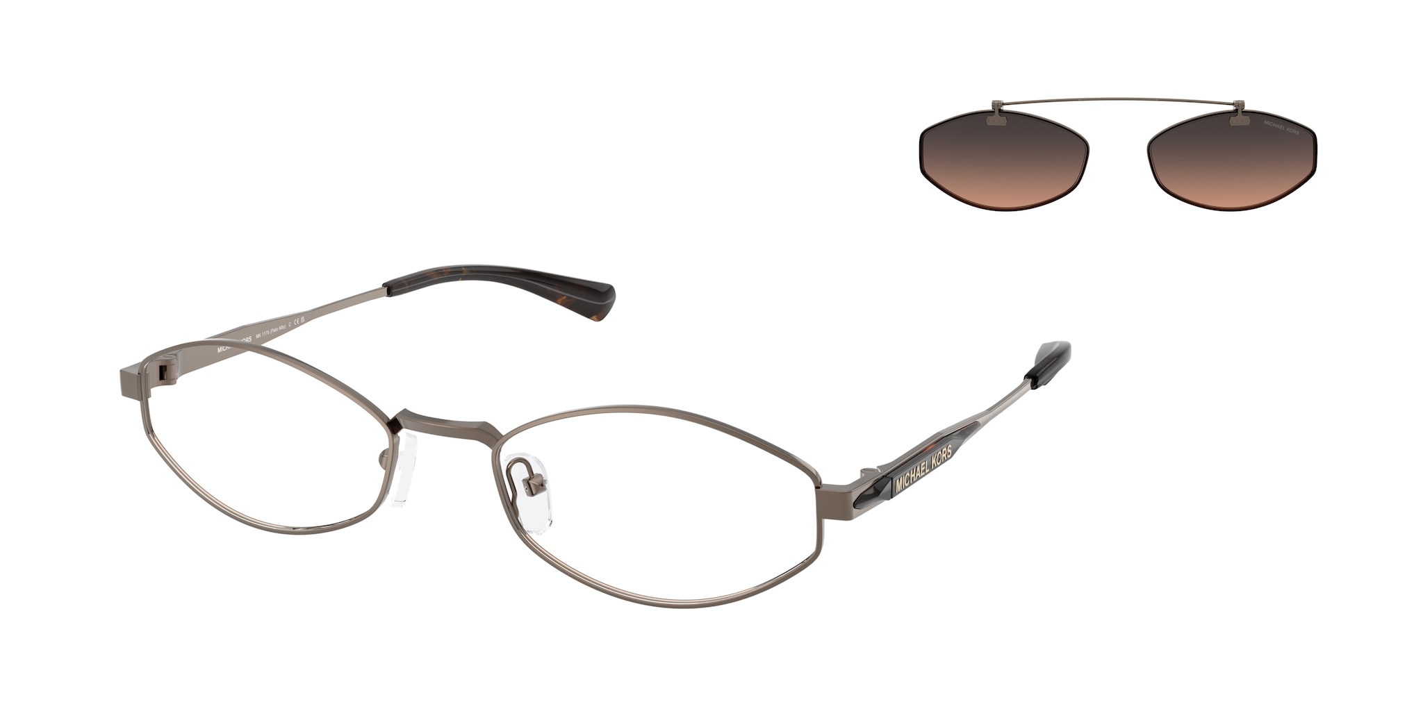 Michael Kors MK1175 Clip-On · Vista + Sole Uomo