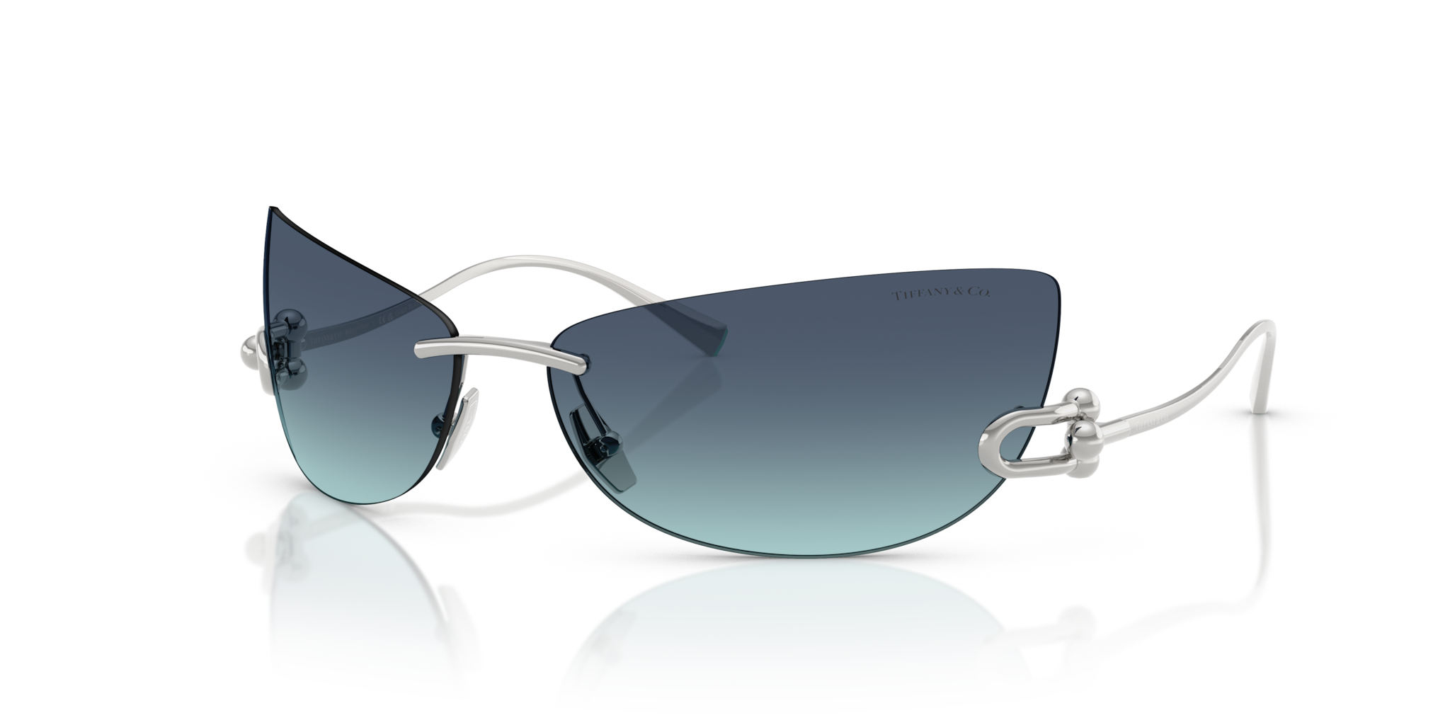 Occhiali da Sole Tiffany 0TF3112K Donna - Silver Gold Plated